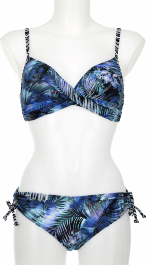 SUNMARIN Bikini SCHWARZ/BLAU