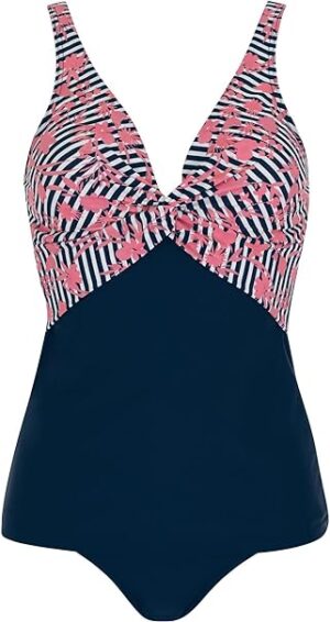 SUNMARIN Tankini NACHTBLAU/PINK