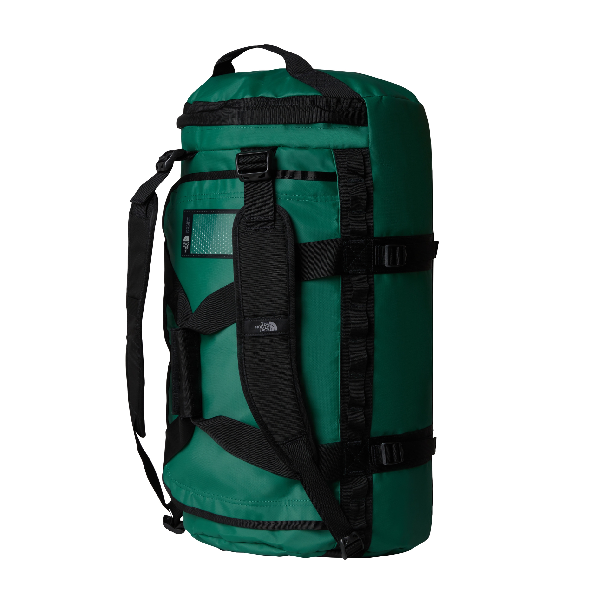 THE NORTH FACE BASE CAMP DUFFEL - M EVERGREEN/TNF BLACK – Bild 3