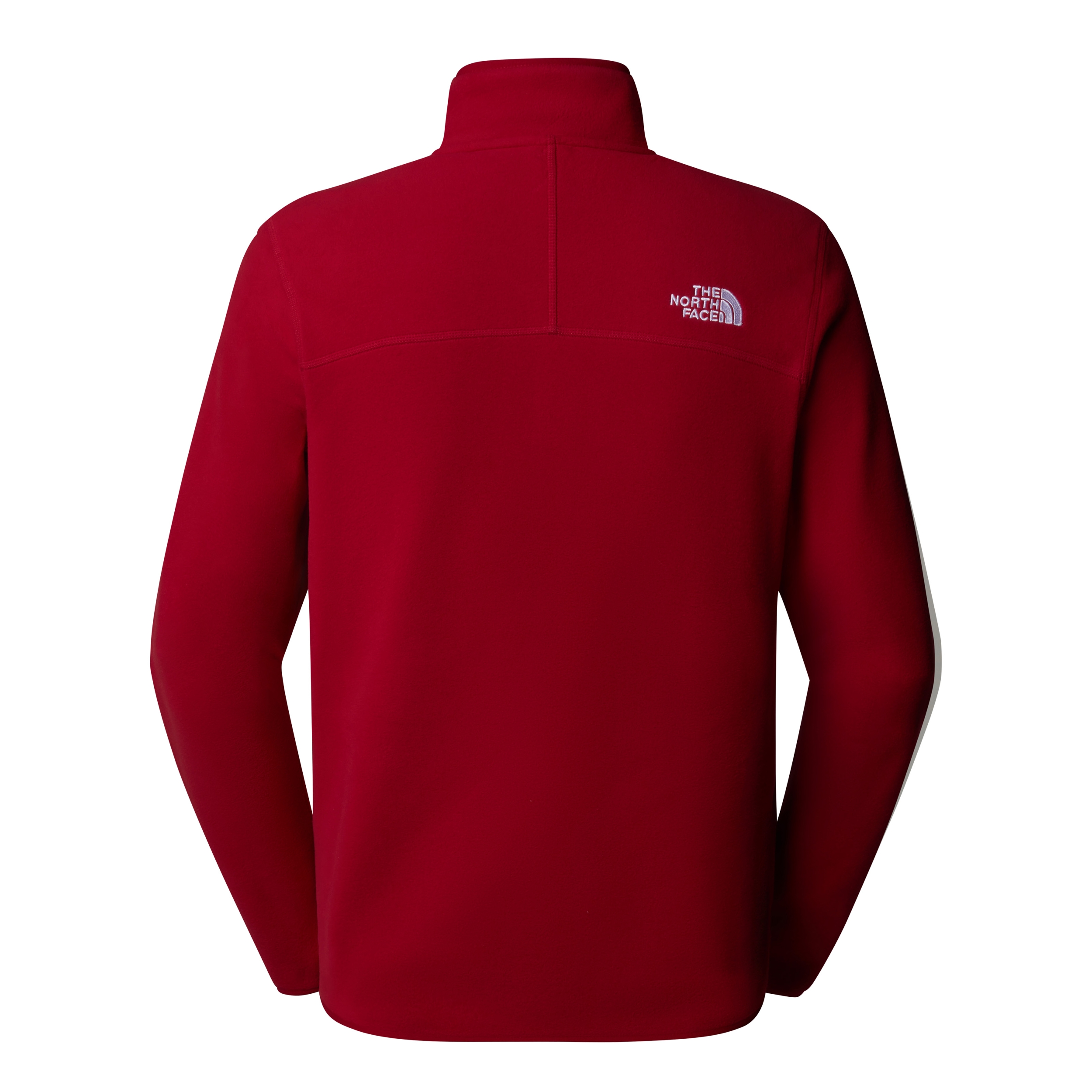 THE NORTH FACE M 100 GLACIER 1/4 ZIP - EU GARNET RED – Bild 2