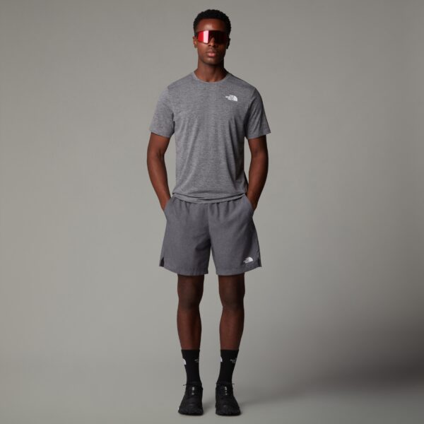 THE NORTH FACE M 24/7 S/S TEE REG TNF MEDIUM GREY HEATHER – Bild 5