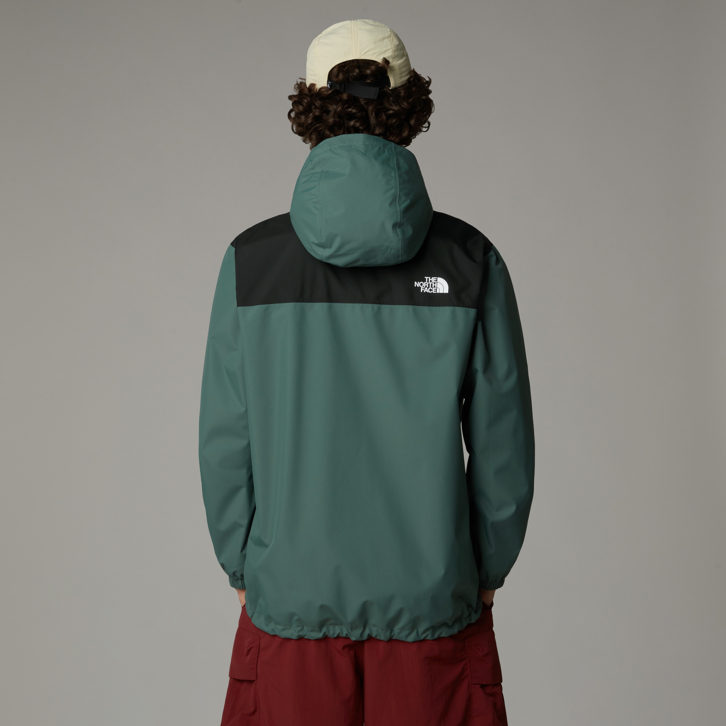 THE NORTH FACE M ANTORA JACKET DUCK GREEN/TNF BLACK – Bild 4