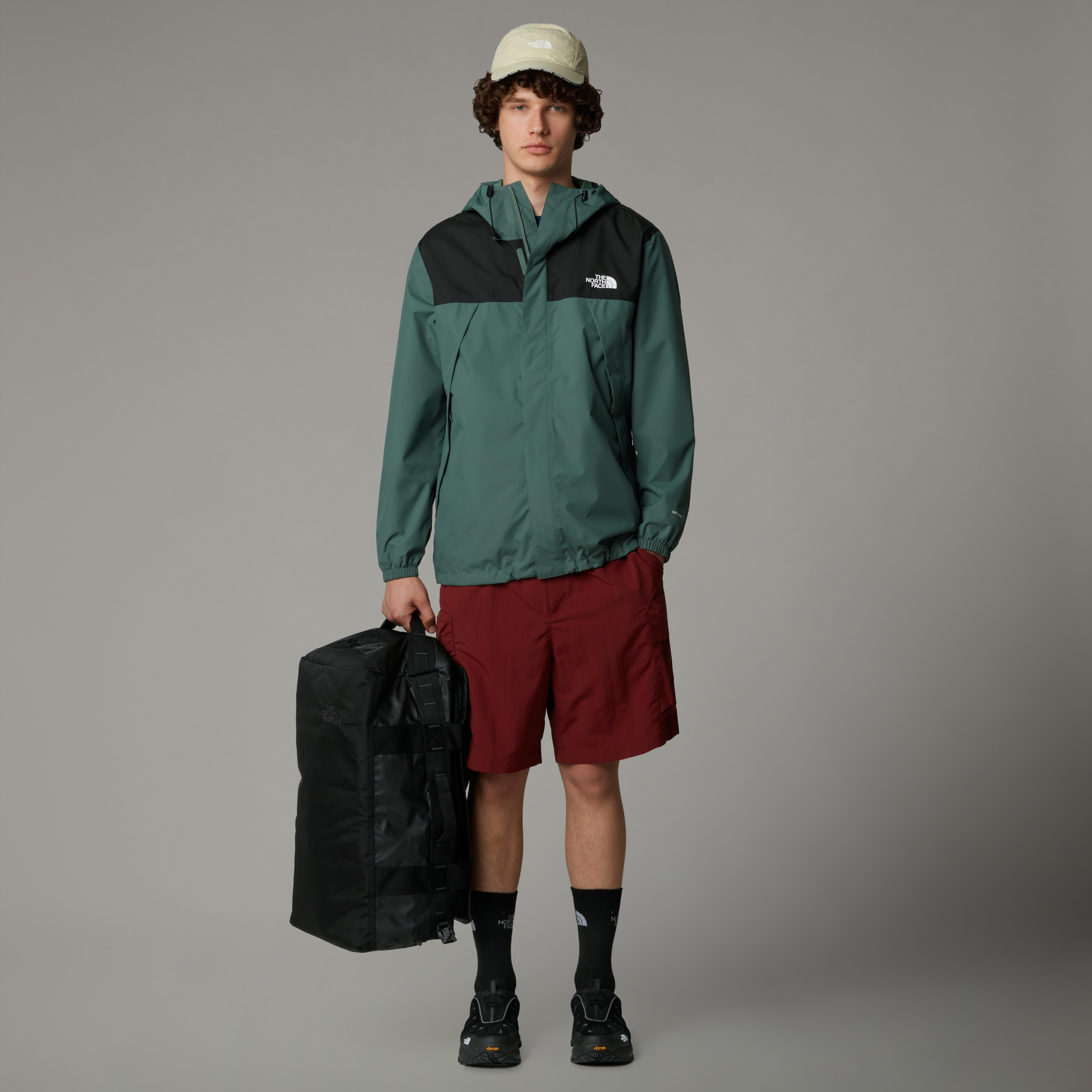 THE NORTH FACE M ANTORA JACKET DUCK GREEN/TNF BLACK – Bild 5