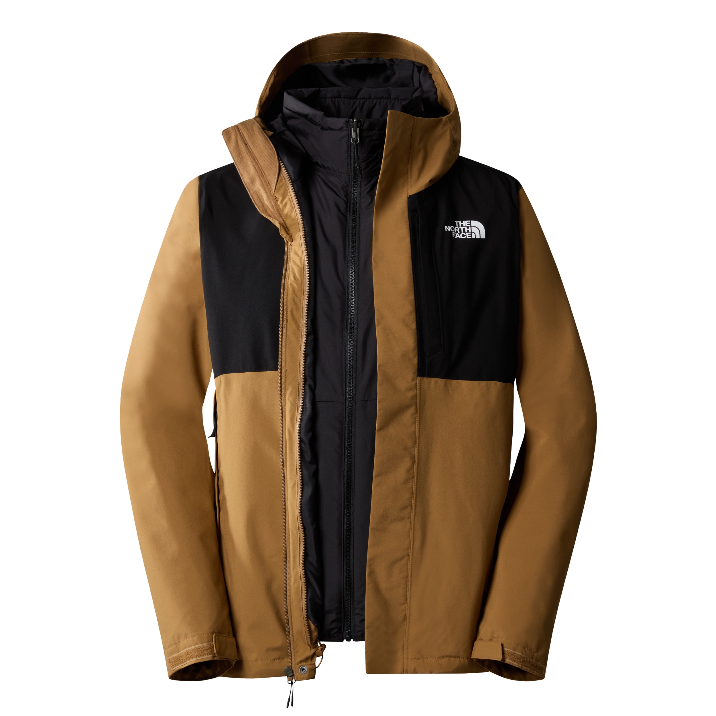 THE NORTH FACE M CARTO TRICLIMATE JACKET UTILITY BROWN/TNF BLACK