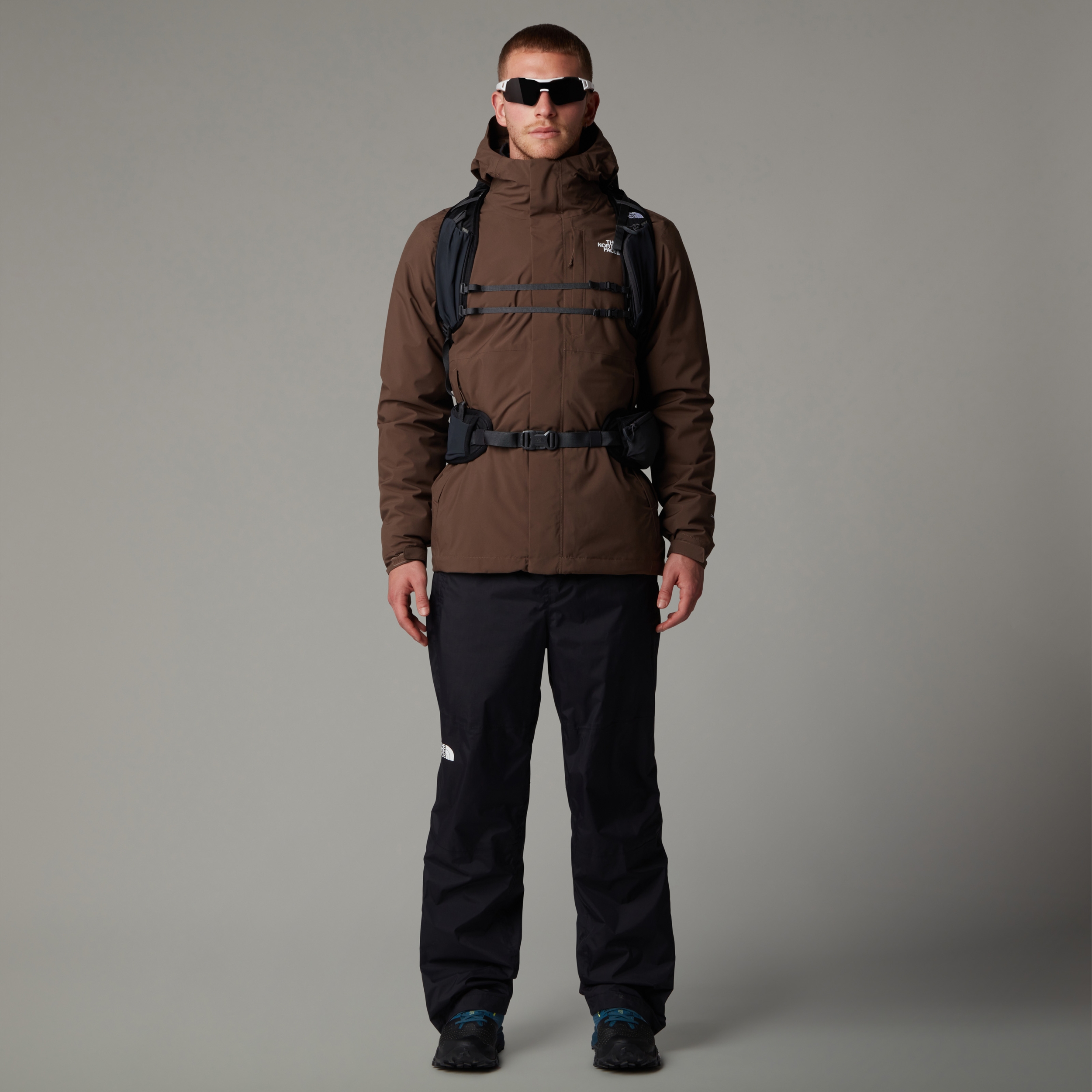THE NORTH FACE M CARTO TRICLIMATE JACKET SMOKEY BROWN/TNF BLACK – Bild 3
