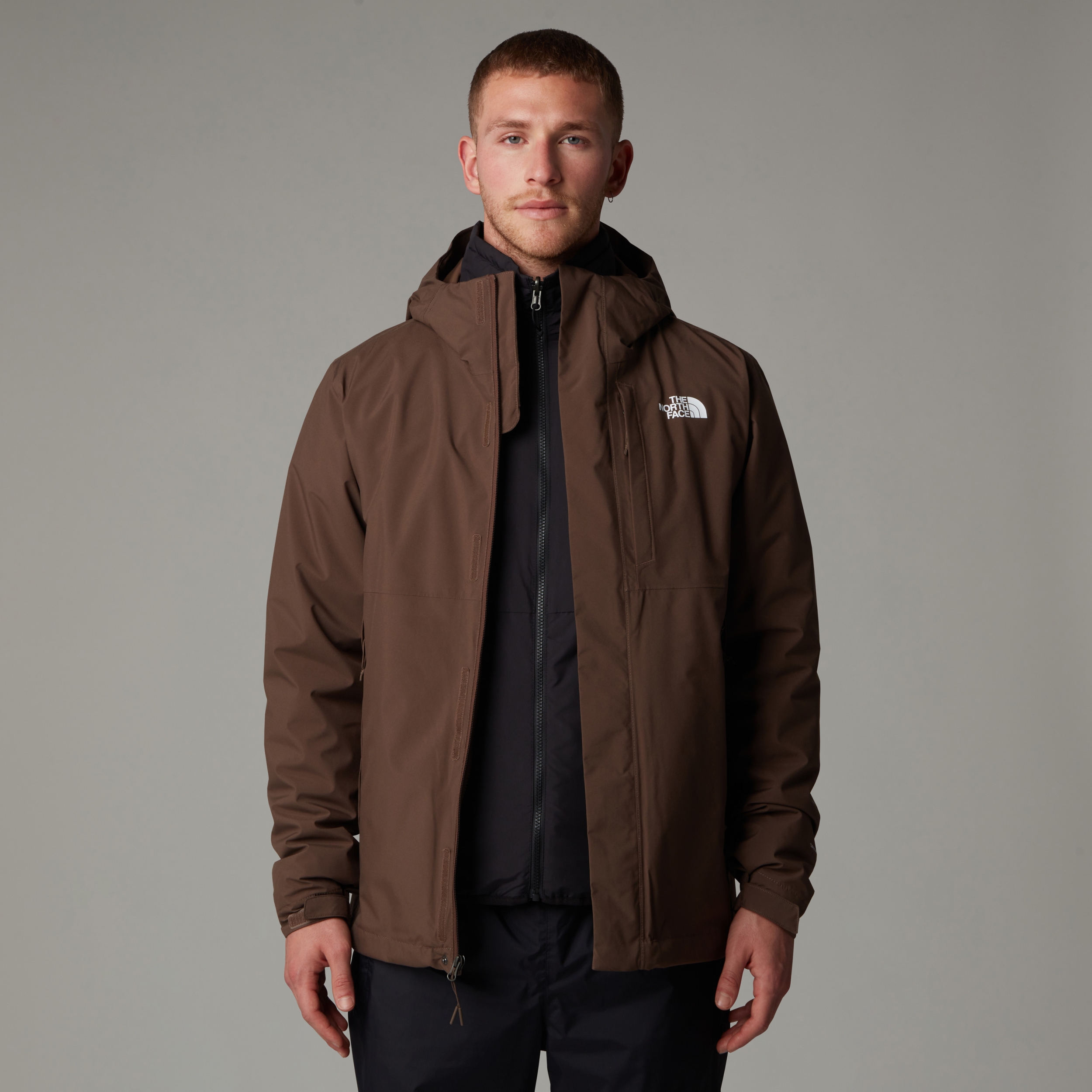 THE NORTH FACE M CARTO TRICLIMATE JACKET SMOKEY BROWN/TNF BLACK – Bild 7