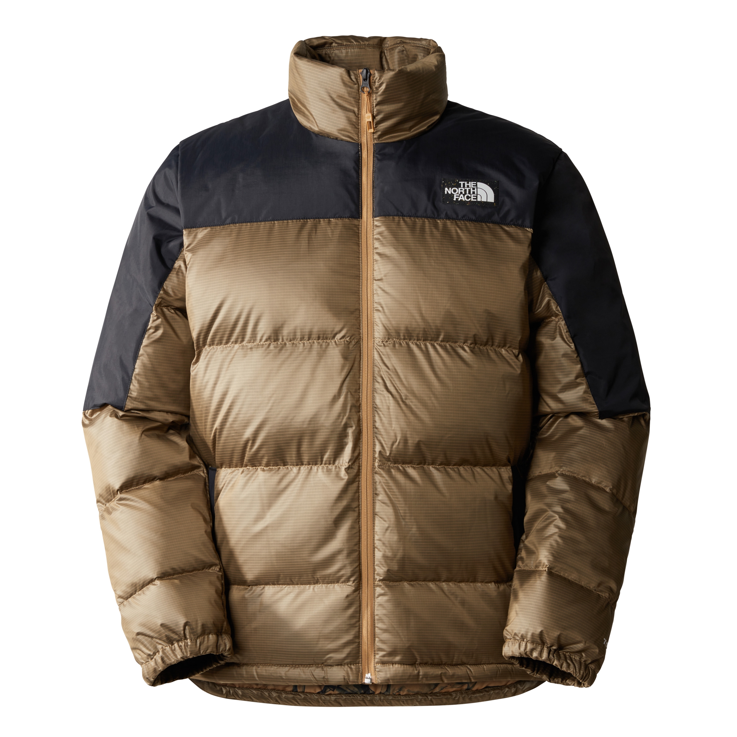THE NORTH FACE M DIABLO RECYCLED DOWN JACKET ALMOND BUTTER/TNF BLACK