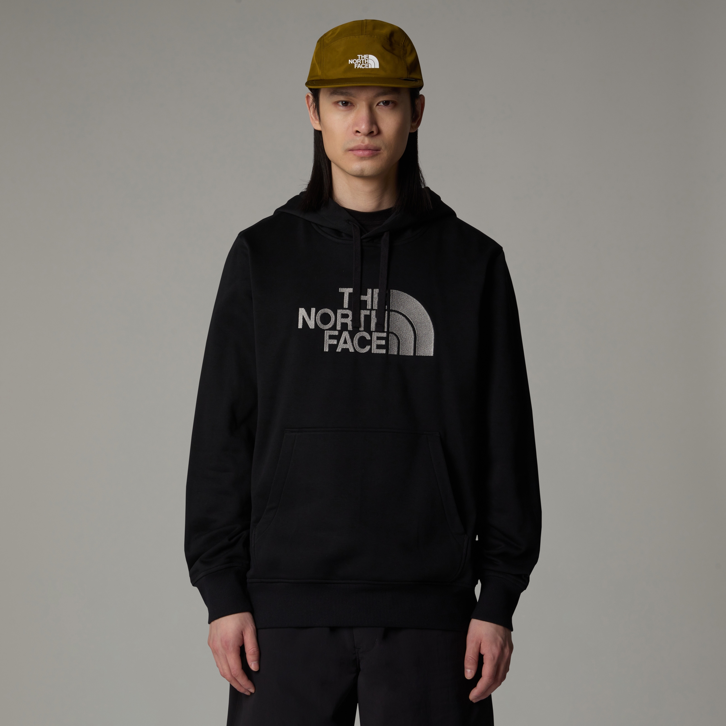 THE NORTH FACE M DREW PEAK PULLOVER HOODIE TNF BLACK