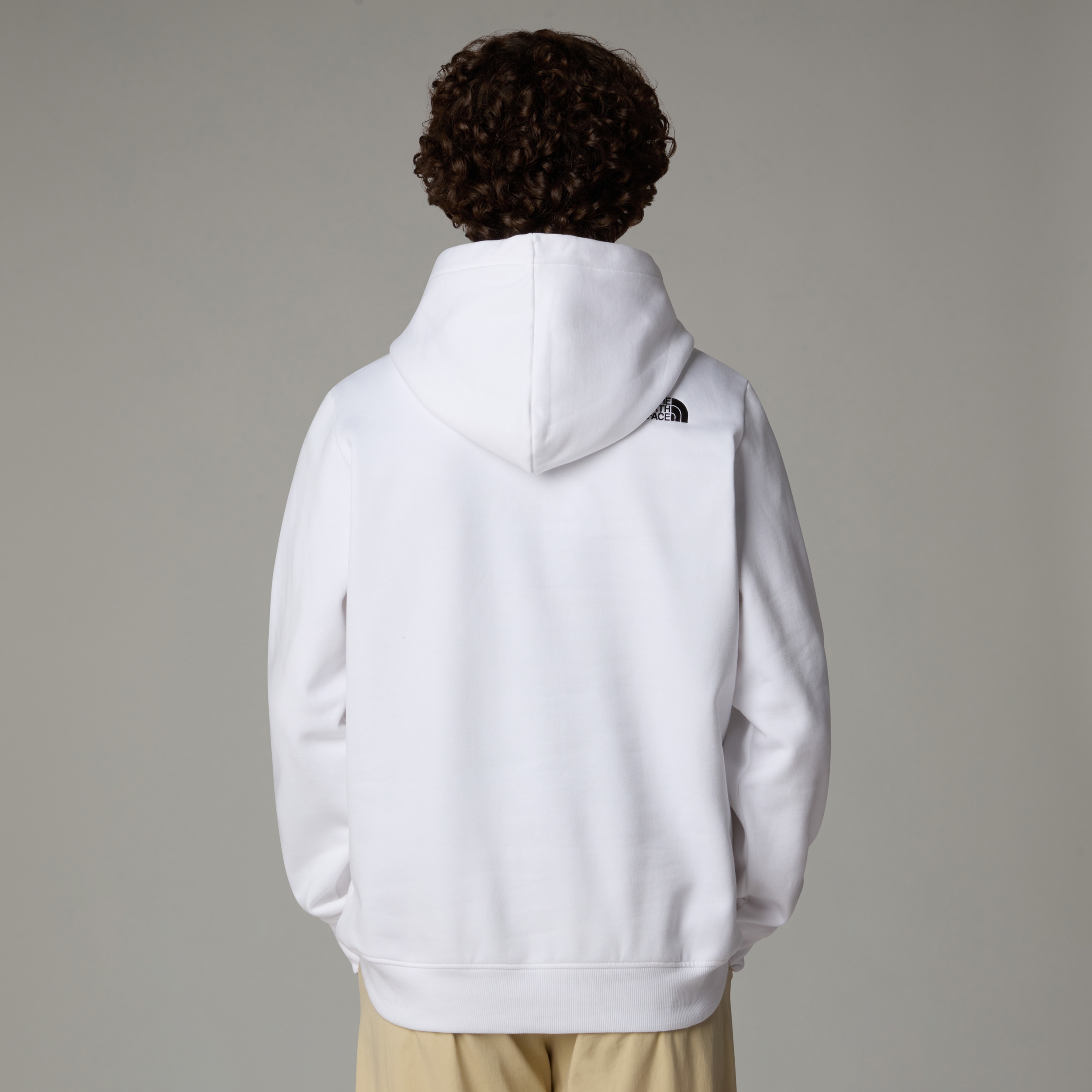 THE NORTH FACE M DREW PEAK PULLOVER HOODIE TNF WHITE/TNF BLACK – Bild 3