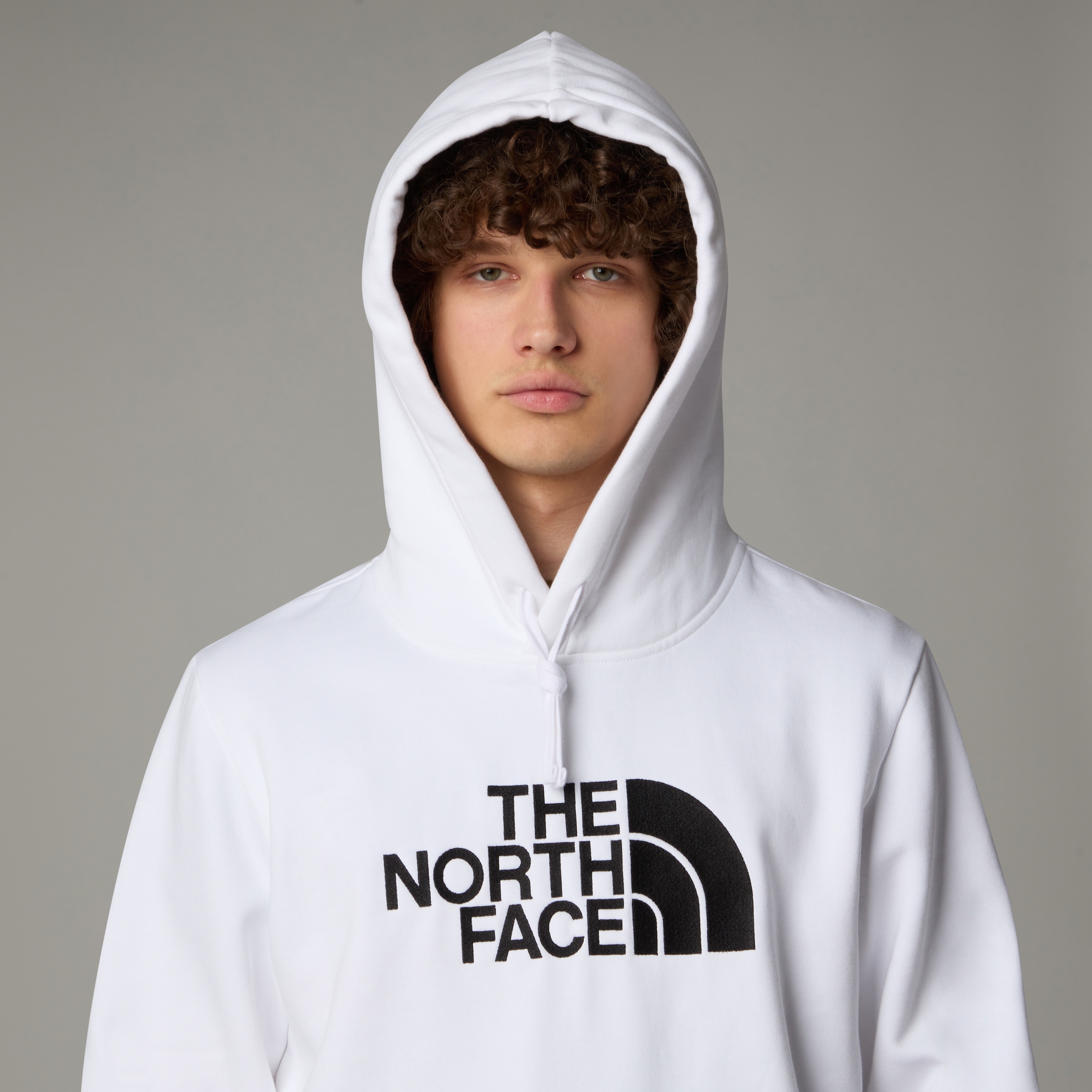 THE NORTH FACE M DREW PEAK PULLOVER HOODIE TNF WHITE/TNF BLACK – Bild 4