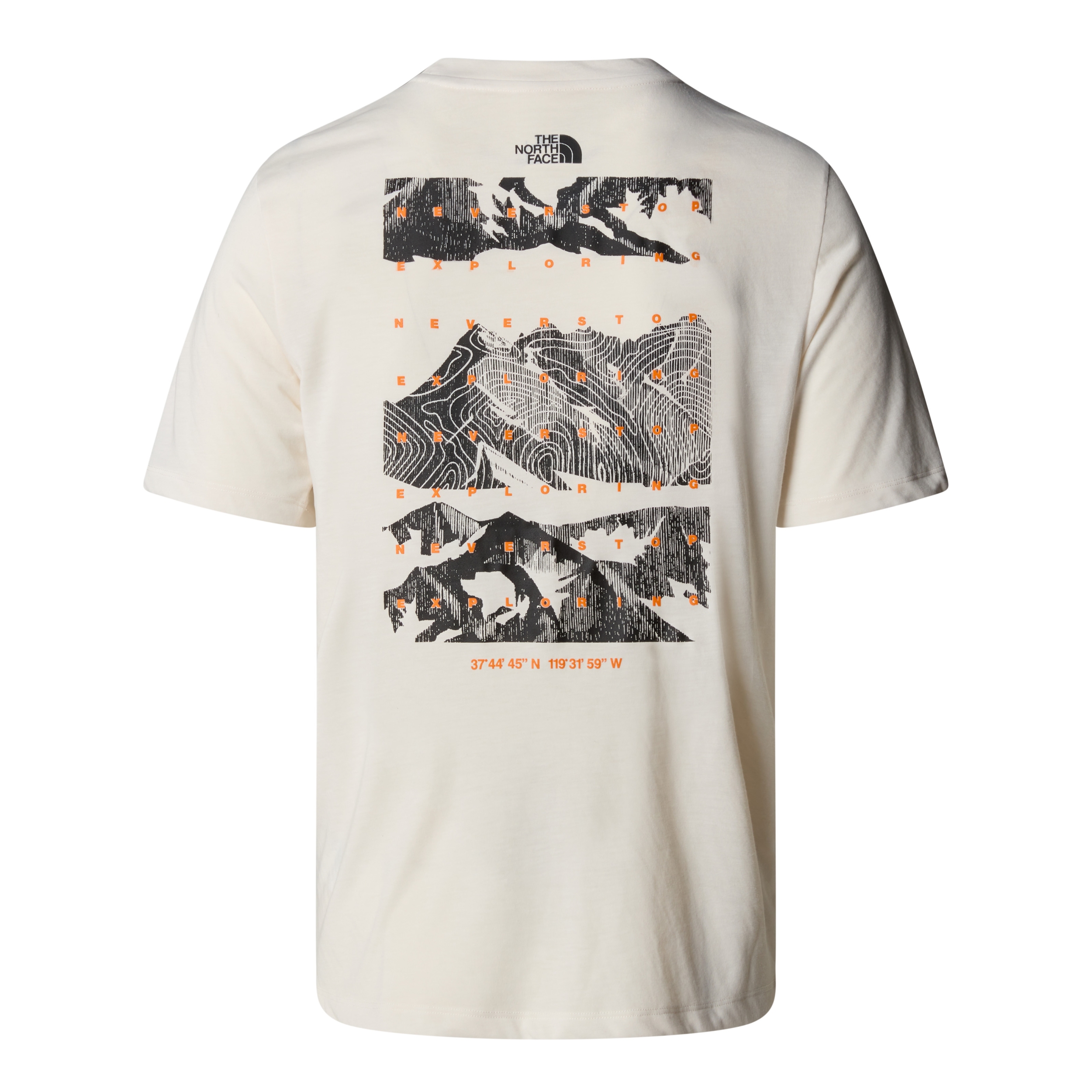 THE NORTH FACE M FOUNDATION MOUNTAINS FACES T WHITE DUNE – Bild 2