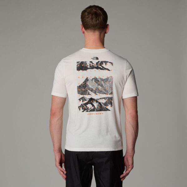 THE NORTH FACE M FOUNDATION MOUNTAINS FACES T WHITE DUNE – Bild 3