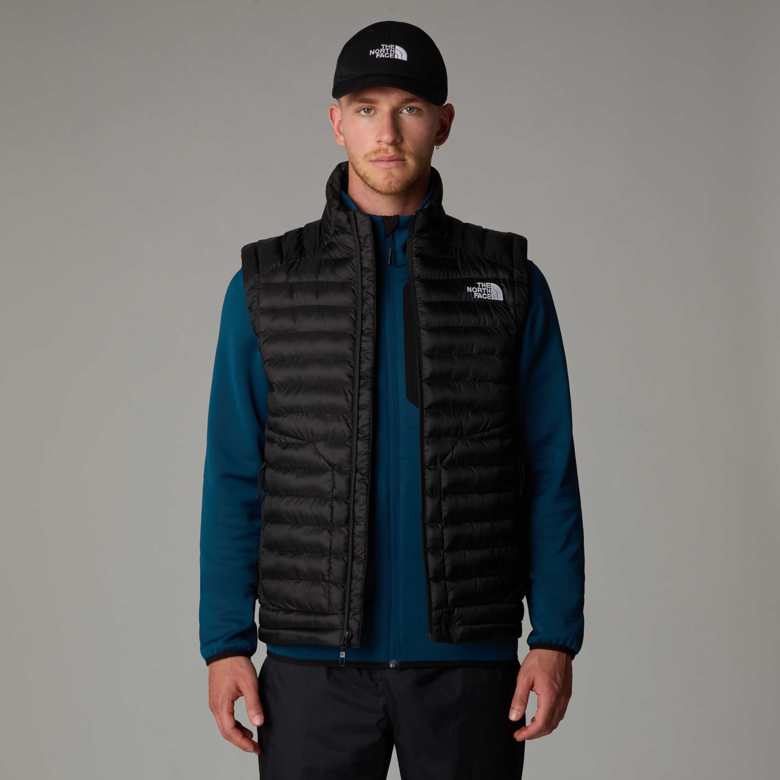THE NORTH FACE M HUILA SYNTHETIC VEST TNF BLACK-ASPHALT GREY- – Bild 4
