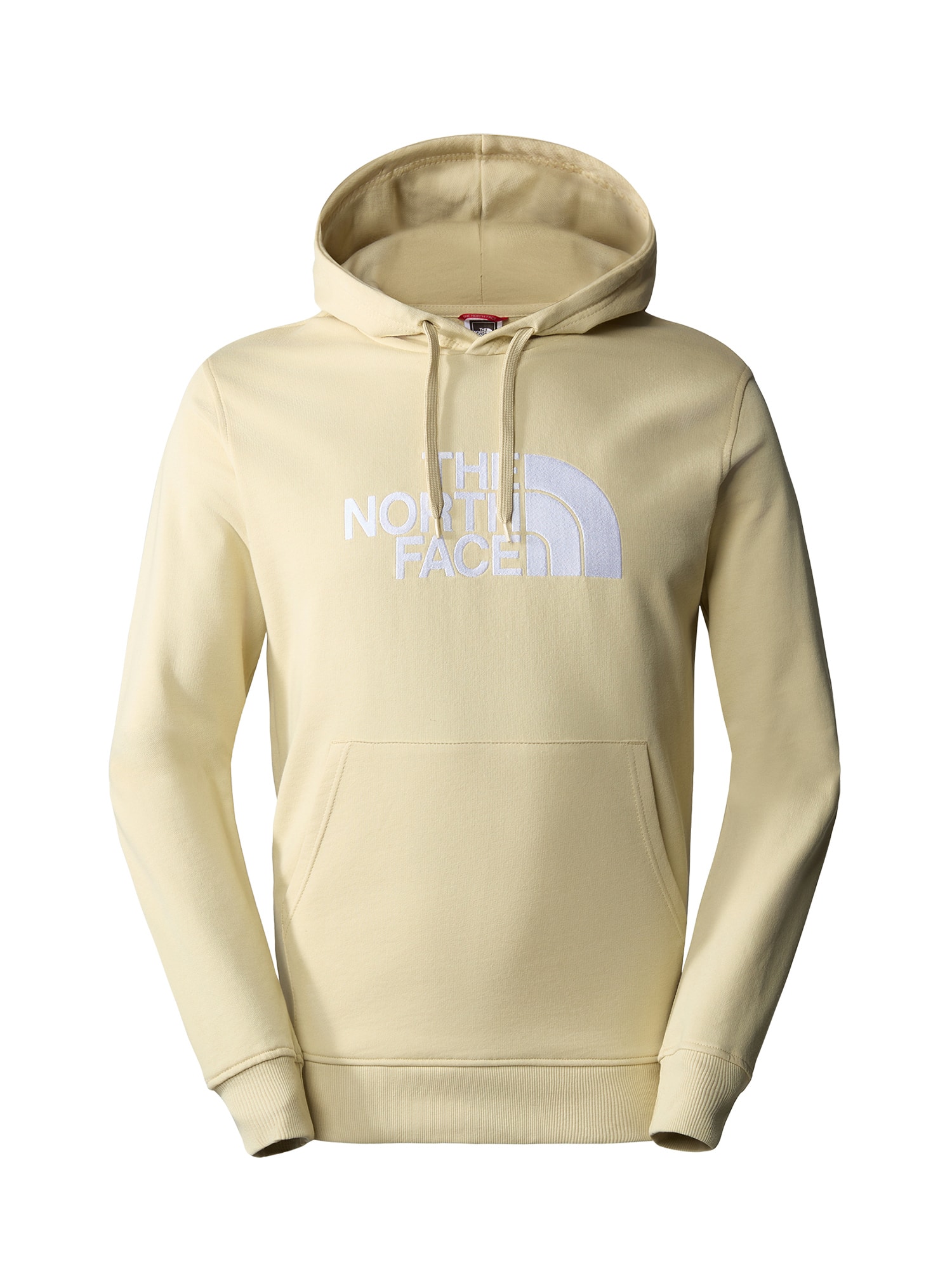 THE NORTH FACE M LIGHT DREW PEAK PULLOVER HOODIE-EUA7ZJA GRAVEL/TNF WHITE