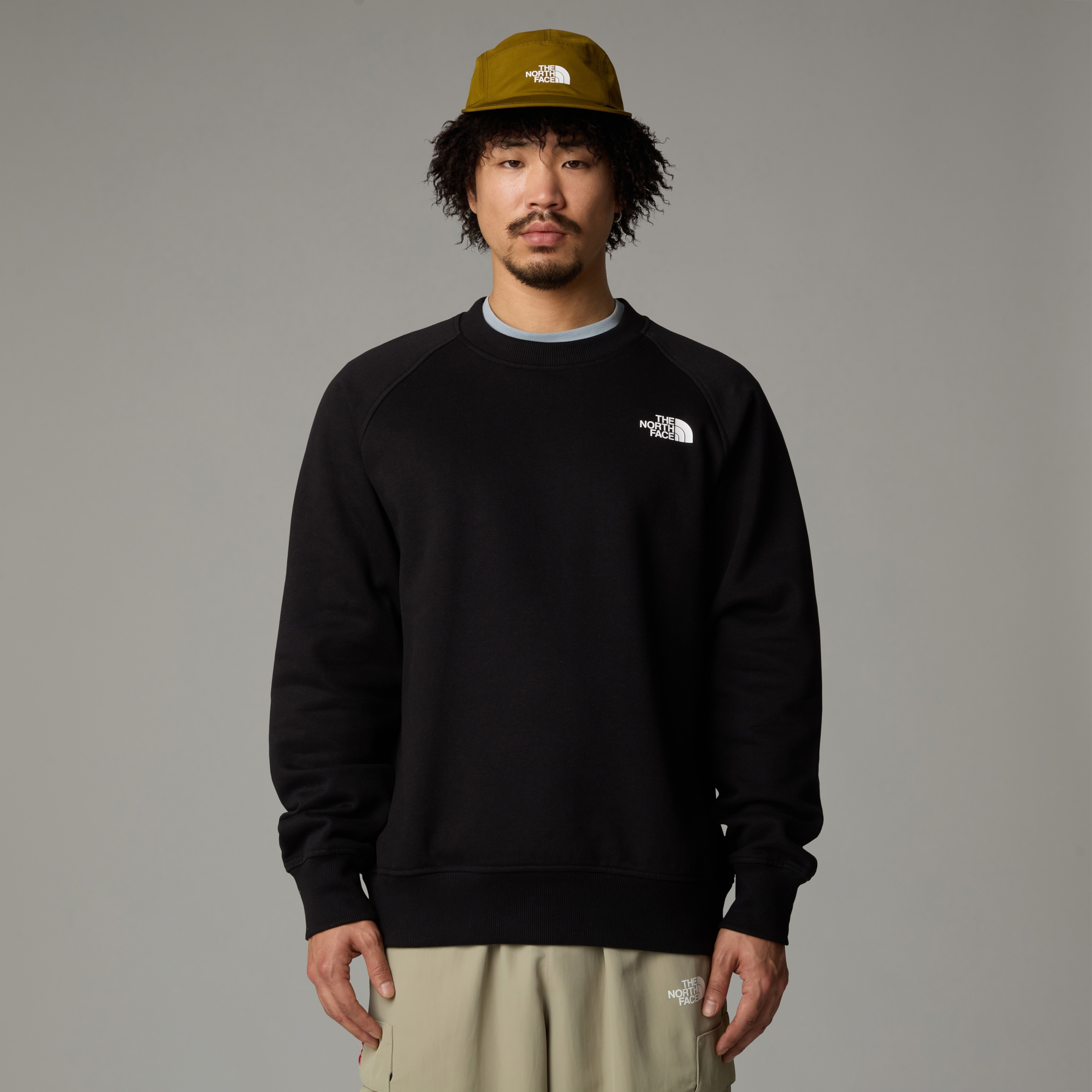 THE NORTH FACE M RAGLAN BOX NSE CREW TNF BLACK – Bild 2