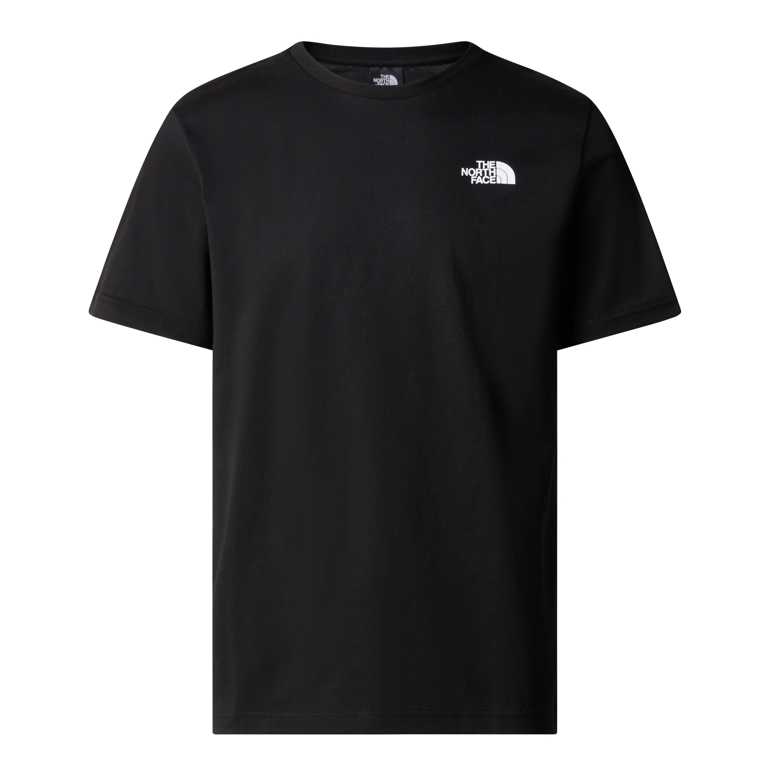 THE NORTH FACE M S/S REDBOX TEE TNF BLACK-OPTIC EMERALD