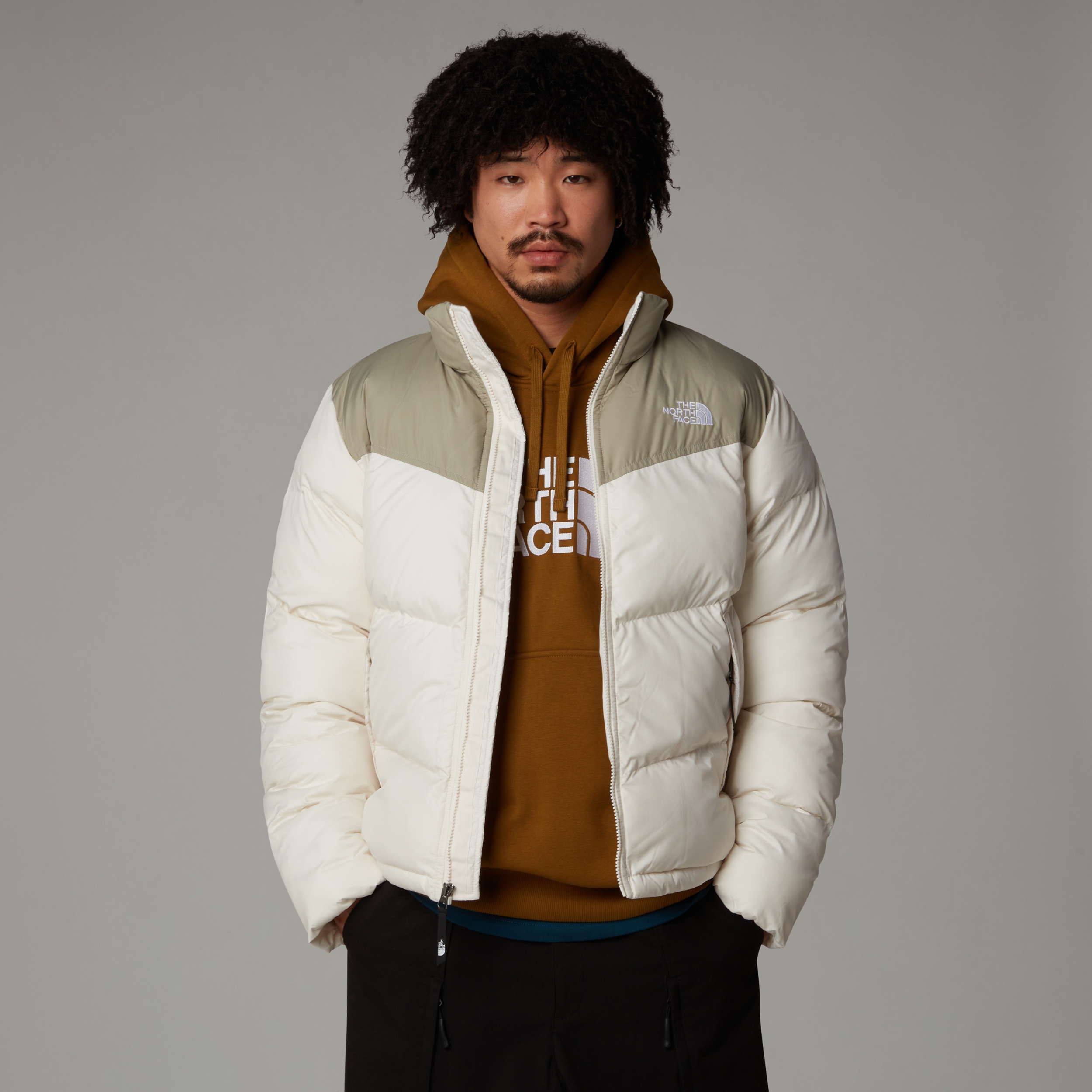 THE NORTH FACE M SAIKURU JACKET WHITE DUNE/CLAY GREY – Bild 5