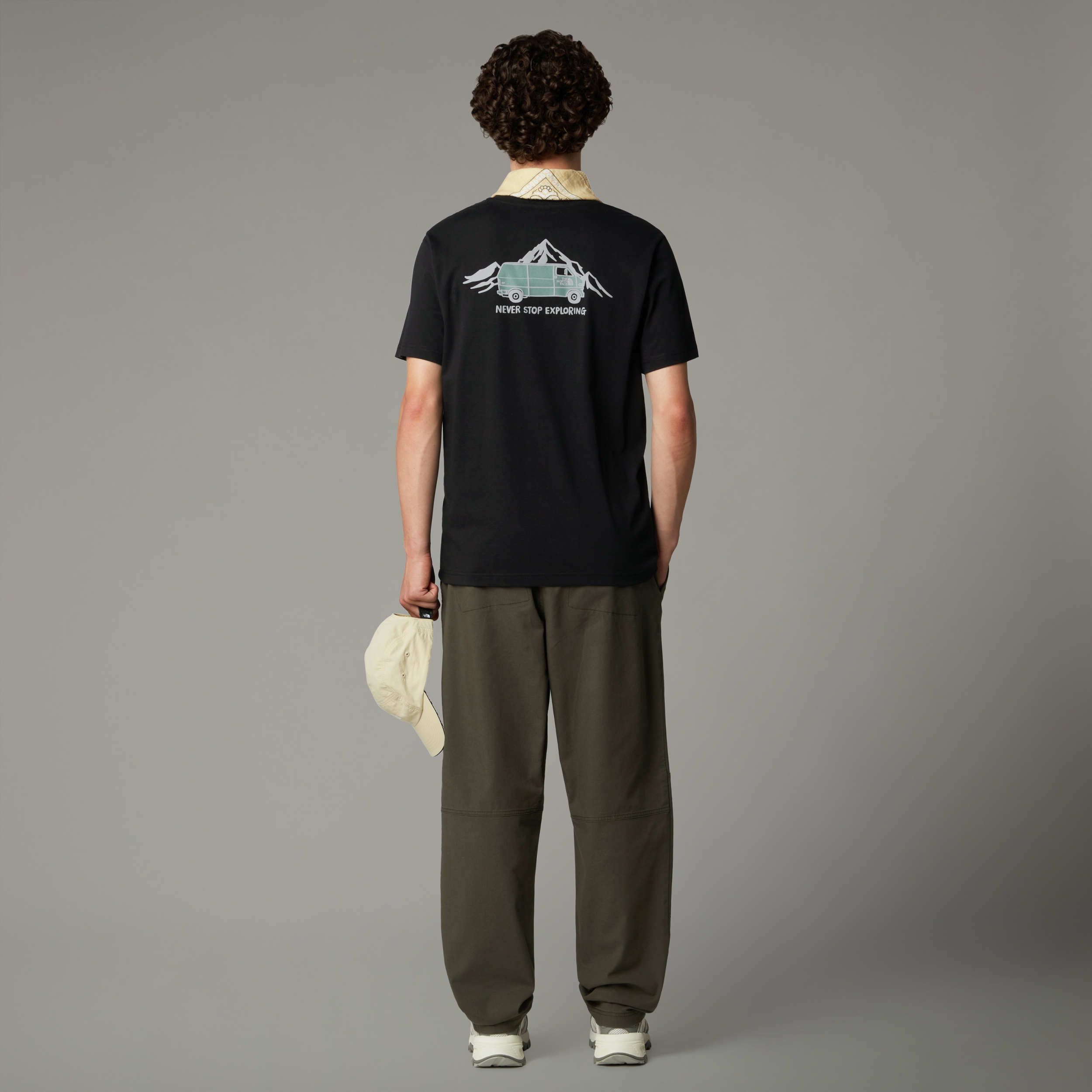 THE NORTH FACE M SS OUTDOOR GRAPHIC TEE TNF BLACK – Bild 4