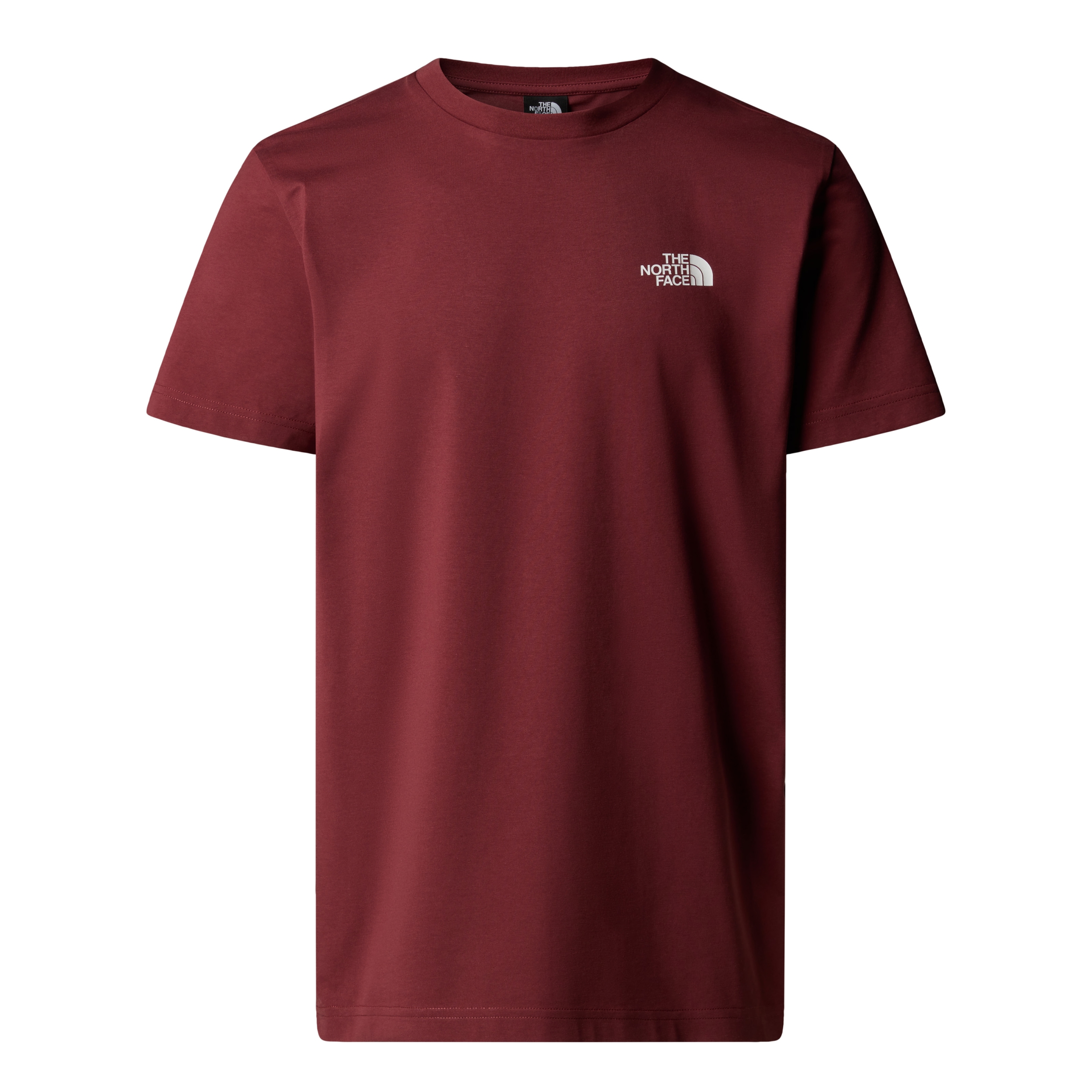 THE NORTH FACE M SS SIMPLE DOME TEE SUMAC