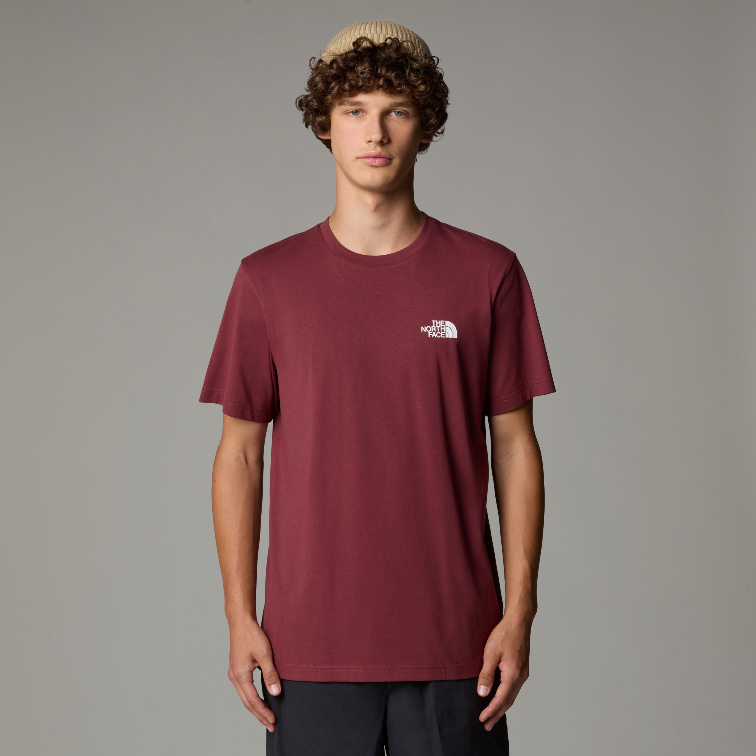 THE NORTH FACE M SS SIMPLE DOME TEE SUMAC – Bild 3