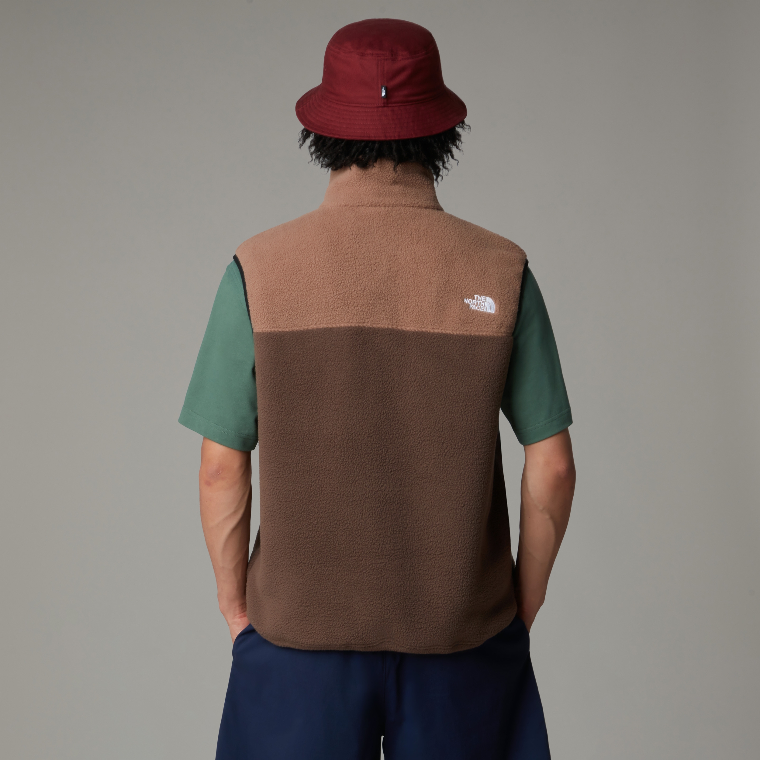 THE NORTH FACE M YUMIORI VEST SMOKEY BROWN-LATTE – Bild 4