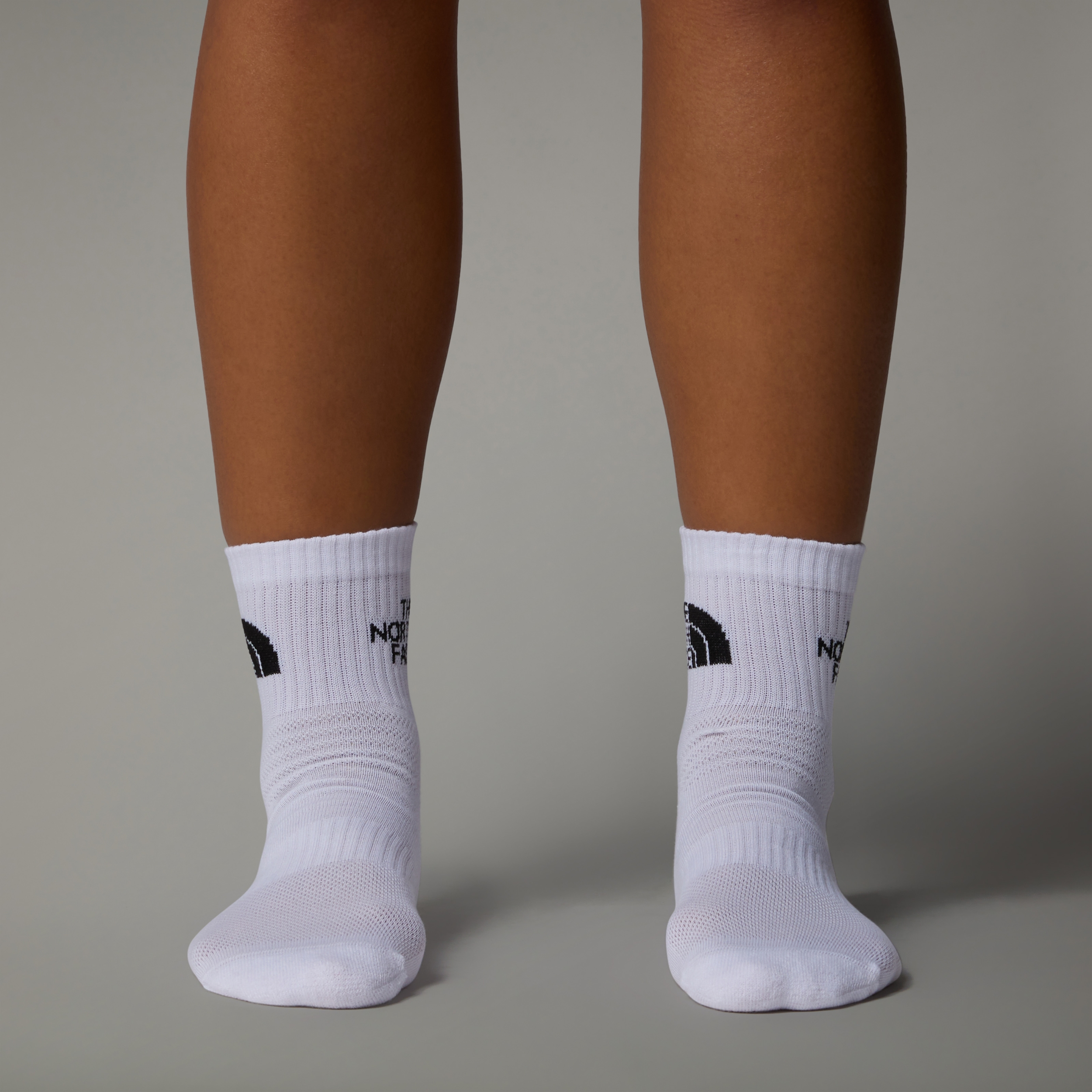 THE NORTH FACE MULTI SPORT CUSH QUARTER SOCK 3P TNF WHITE – Bild 2