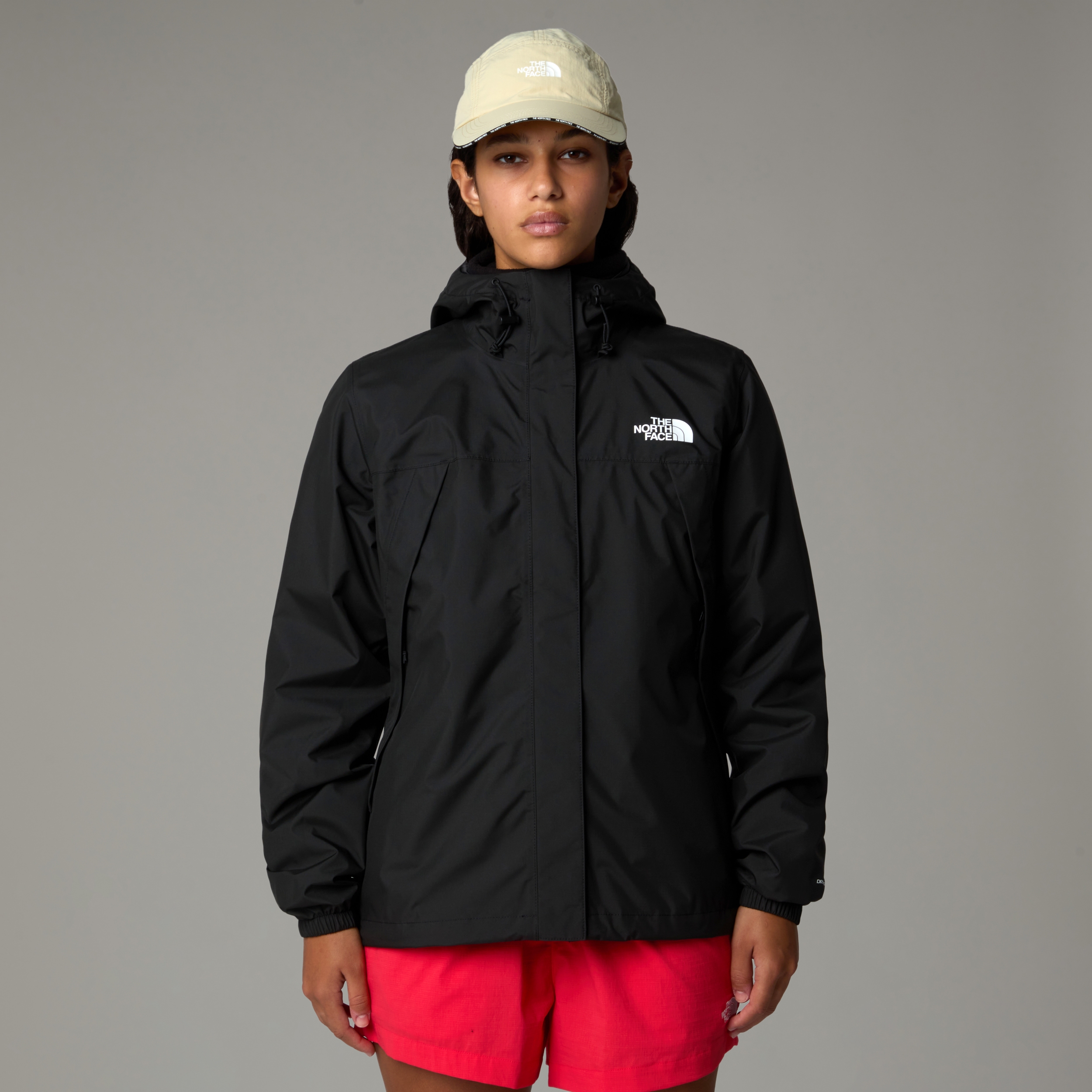 THE NORTH FACE W ANTORA RAIN JACKET TNF BLACK – Bild 3