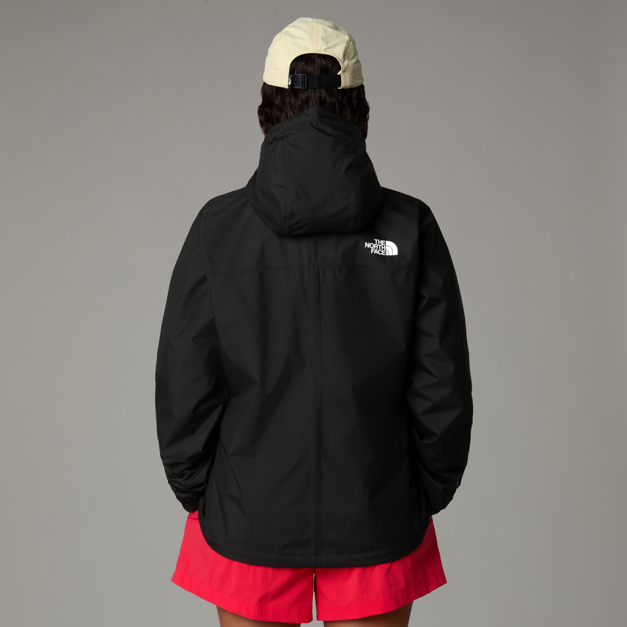 THE NORTH FACE W ANTORA RAIN JACKET TNF BLACK – Bild 4