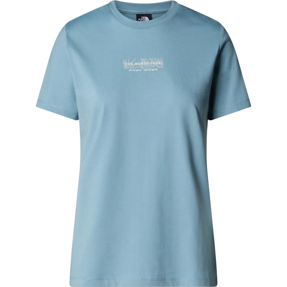 THE NORTH FACE W BLANCA TEE SHALLOW BLUE
