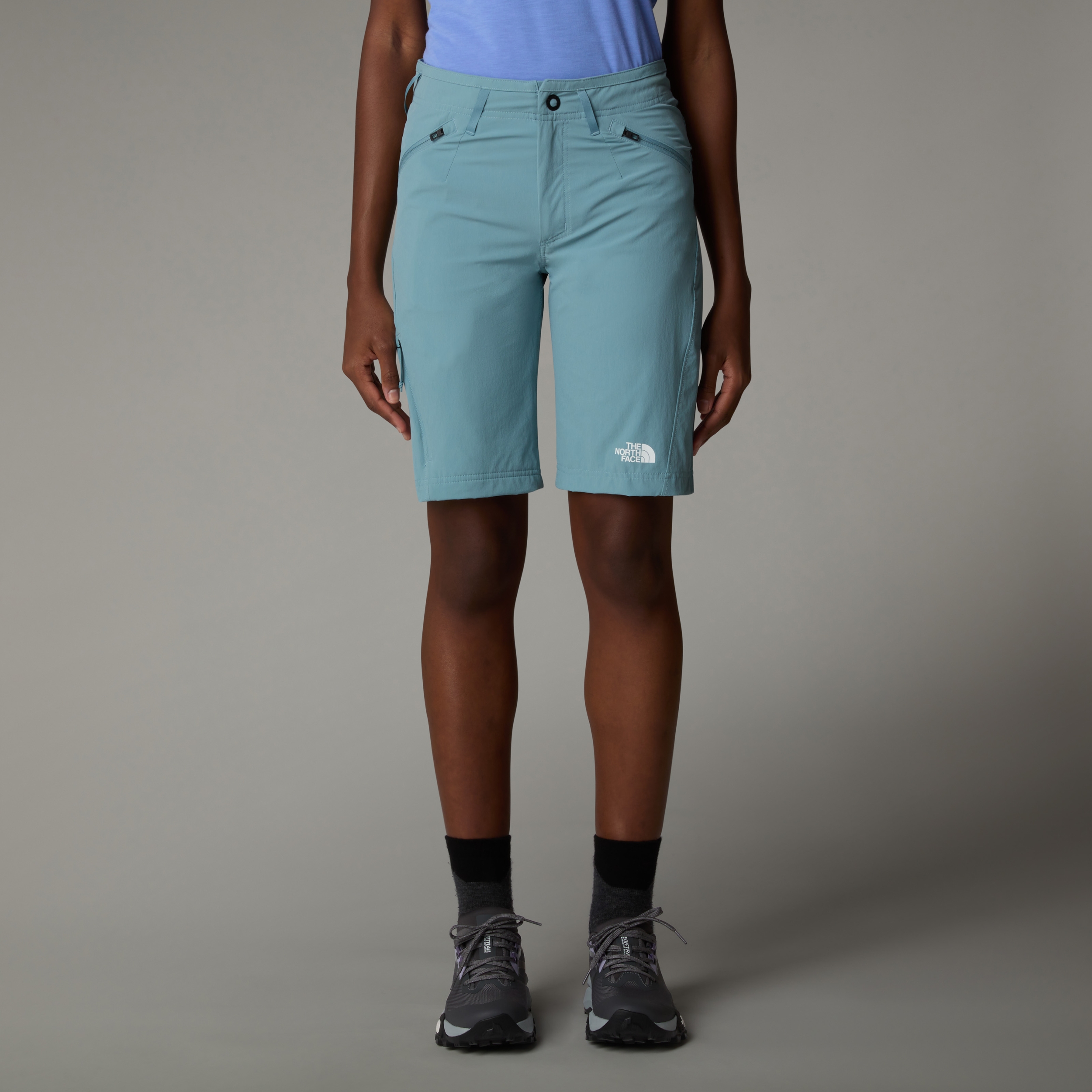 THE NORTH FACE W SPEEDLIGHT SLIM STRAIGHT SHORT SHALLOW BLUE – Bild 3