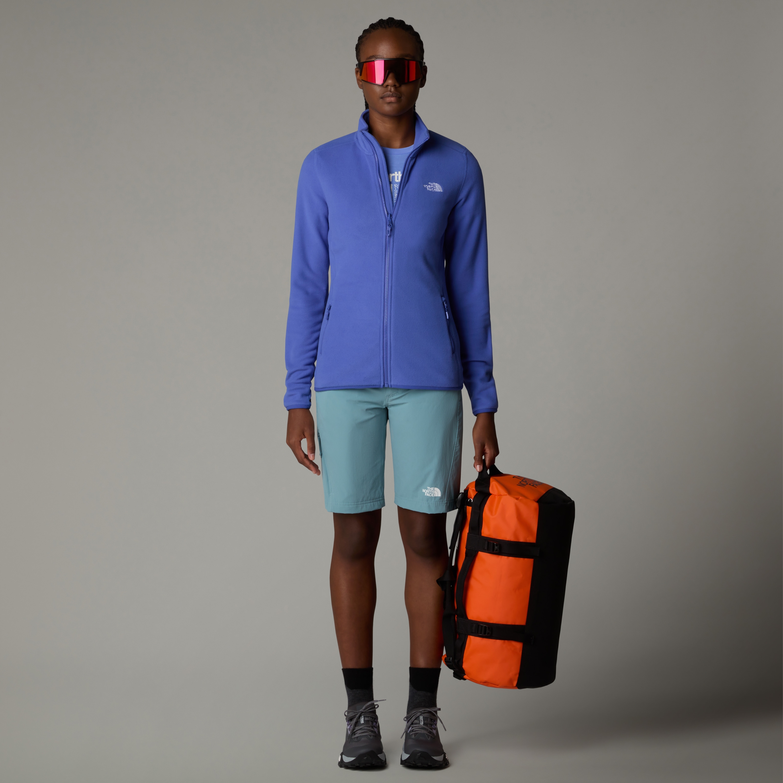 THE NORTH FACE W SPEEDLIGHT SLIM STRAIGHT SHORT SHALLOW BLUE – Bild 4