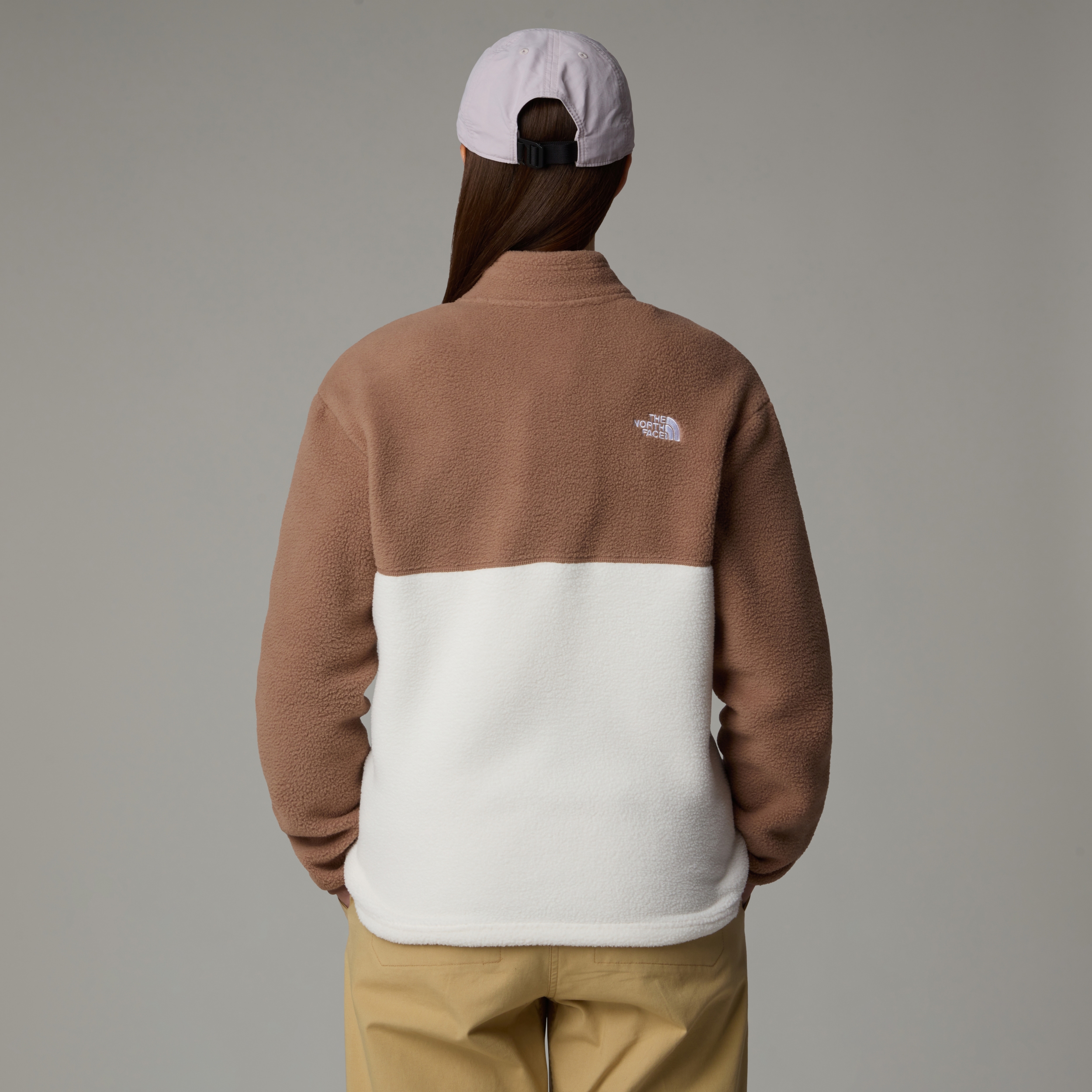 THE NORTH FACE W YUMIORI FULL ZIP WHITE DUNE-LATTE-VIBRAN – Bild 4