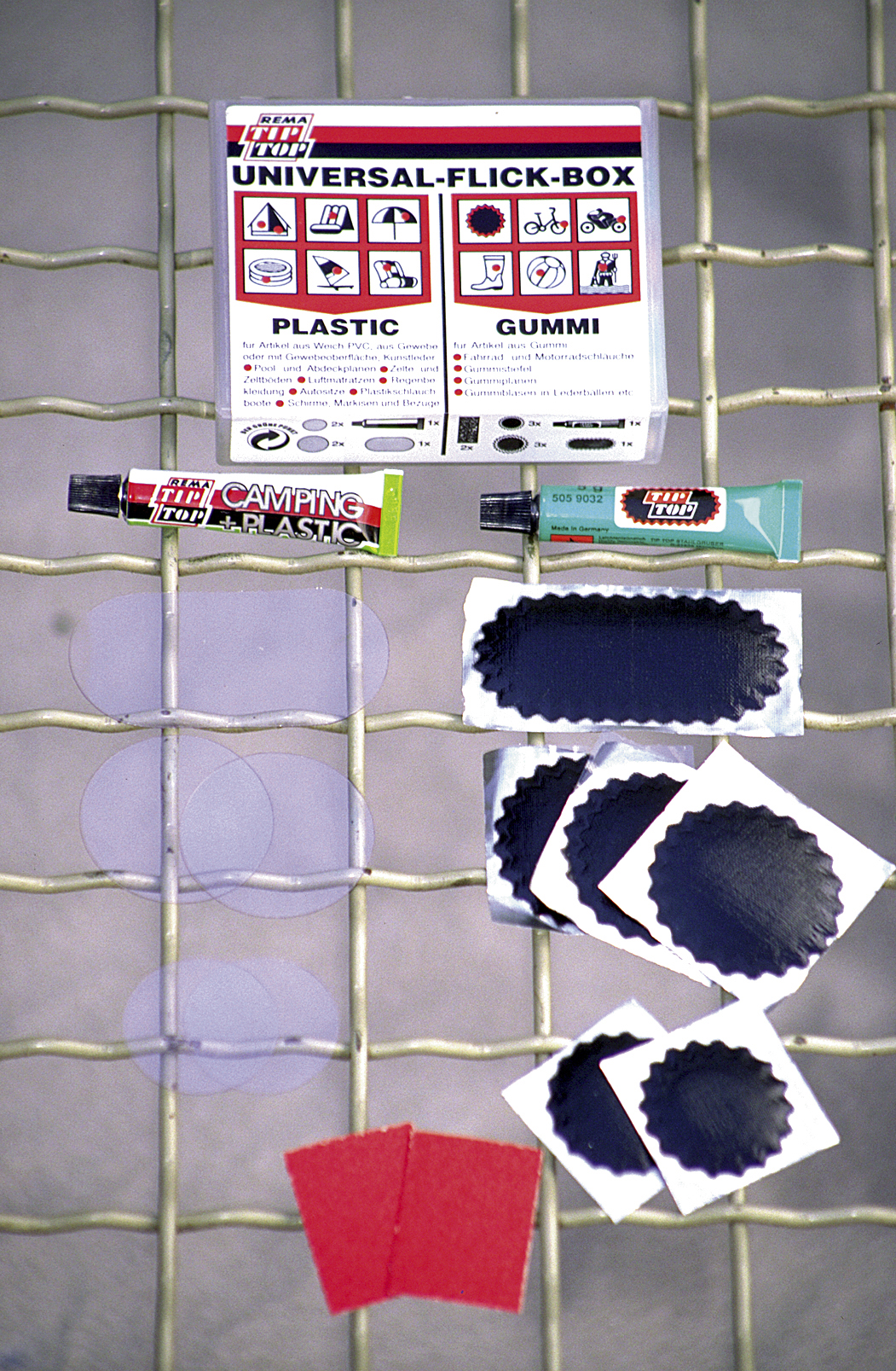 TIP TOP Werkzeug Rep-Set Flick Box Universa TRANSPARENT – Bild 2