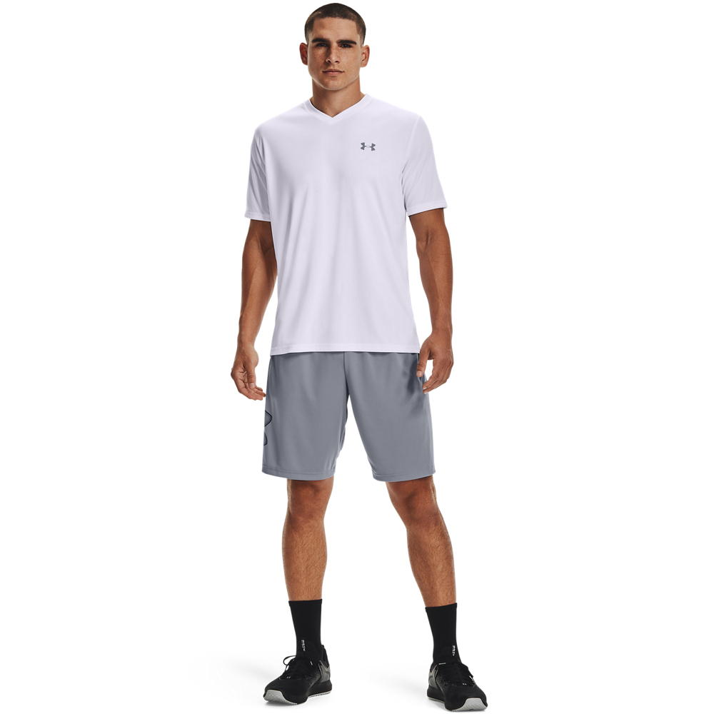 UNDER ARMOUR UA TECH GRAPHIC SHORT STEEL – Bild 5