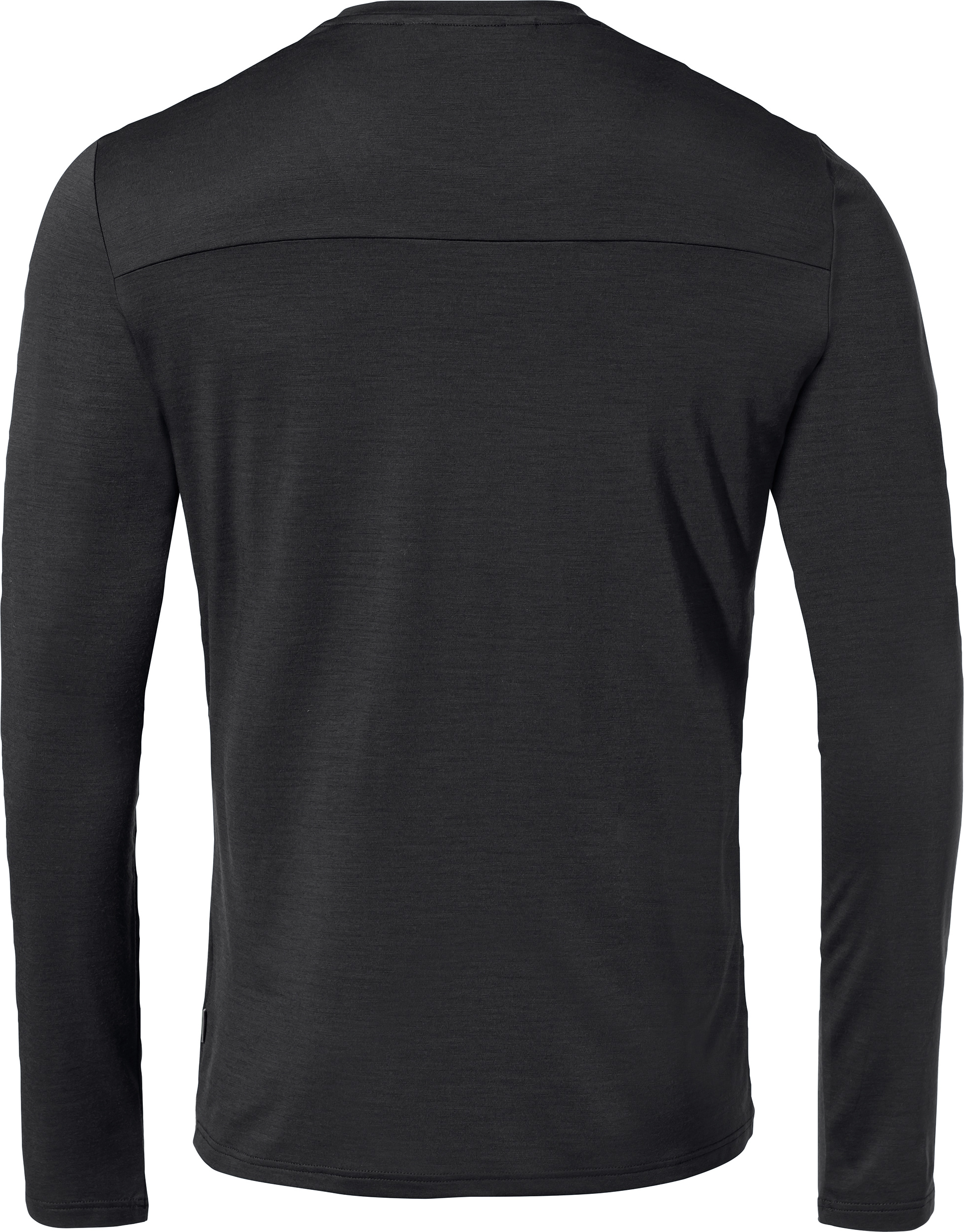 VAUDE Me Monviso Wool LS T-Shirt BLACK UNI – Bild 2