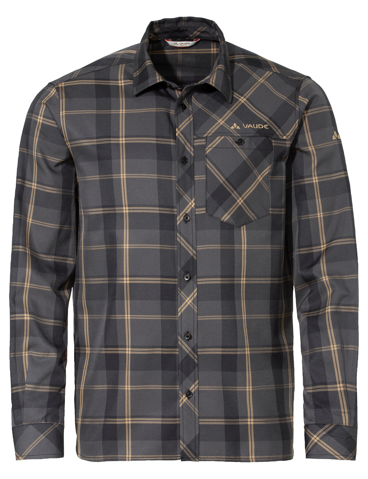 VAUDE Me Neshan LS Shirt IV BLACK/OAT