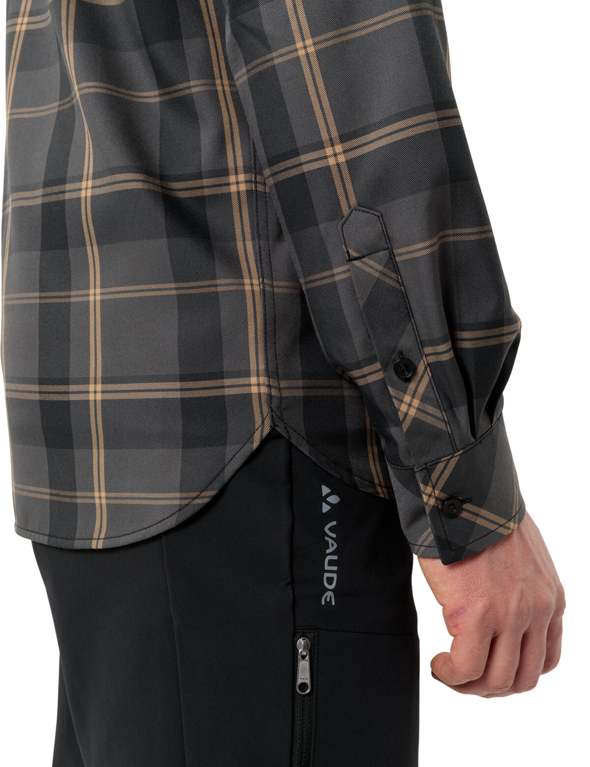 VAUDE Me Neshan LS Shirt IV BLACK/OAT – Bild 5