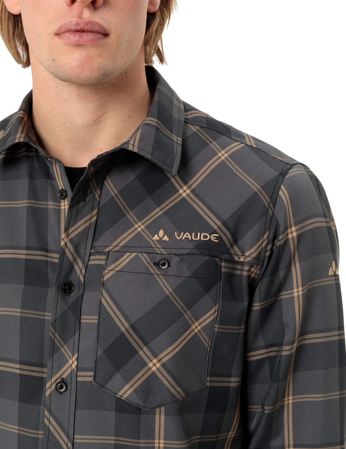 VAUDE Me Neshan LS Shirt IV BLACK/OAT – Bild 6