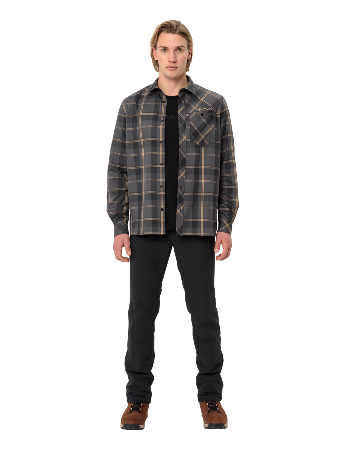 VAUDE Me Neshan LS Shirt IV BLACK/OAT – Bild 7