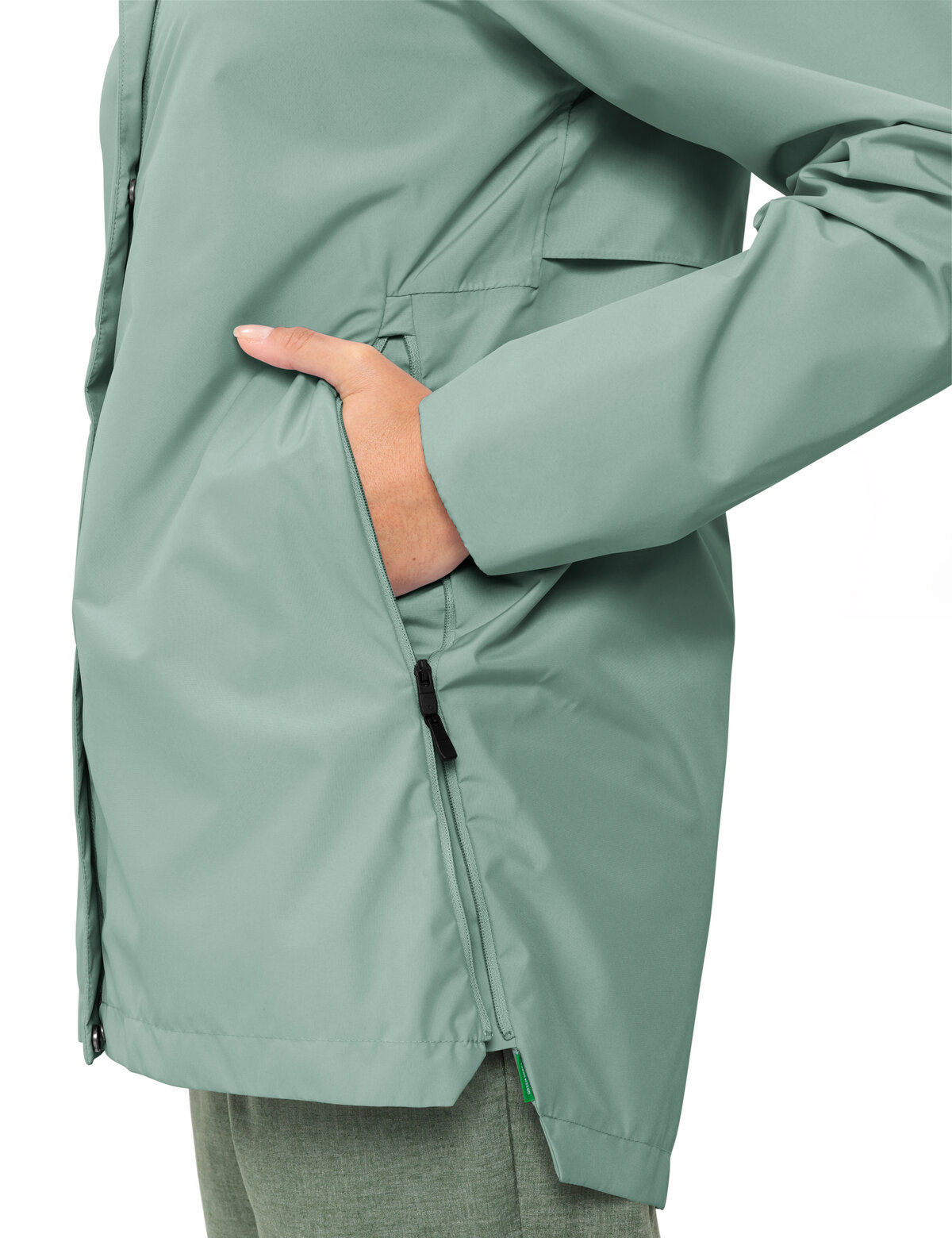 VAUDE Wo Mineo 2L Jacket II DUSTY FERN – Bild 5