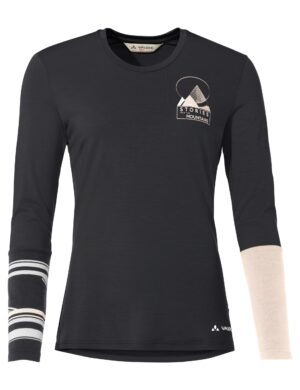 VAUDE Wo Monviso Wool LS T-Shirt BLACK