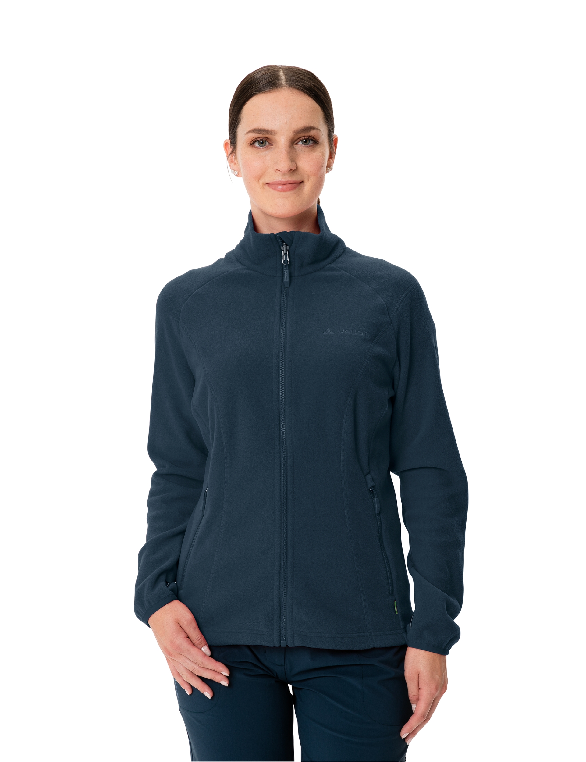 VAUDE Wo Rosemoor Fleece Jacket II DARK SEA – Bild 3