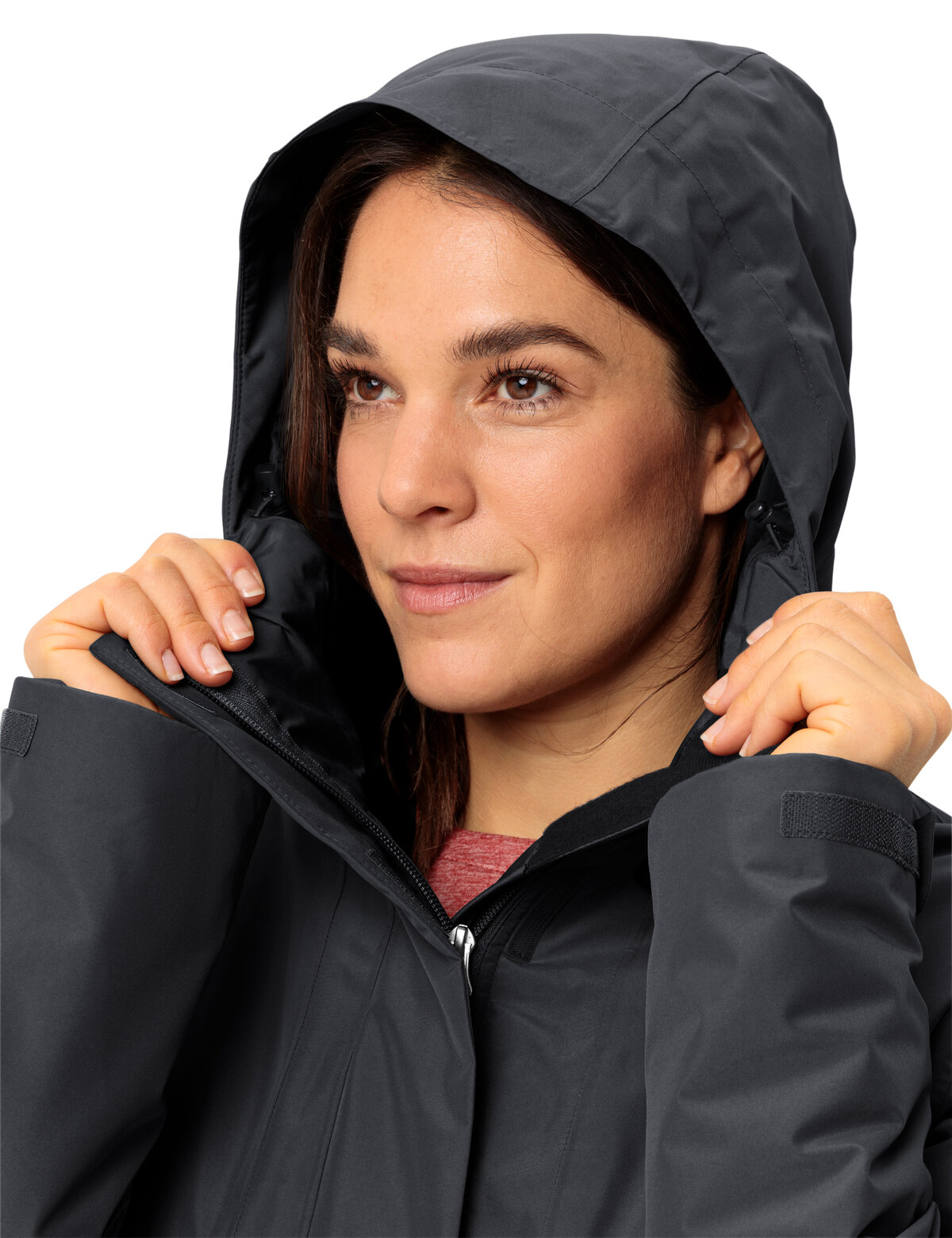 VAUDE Wo Rosemoor Padded Jacket II PHANTOM BLACK – Bild 6