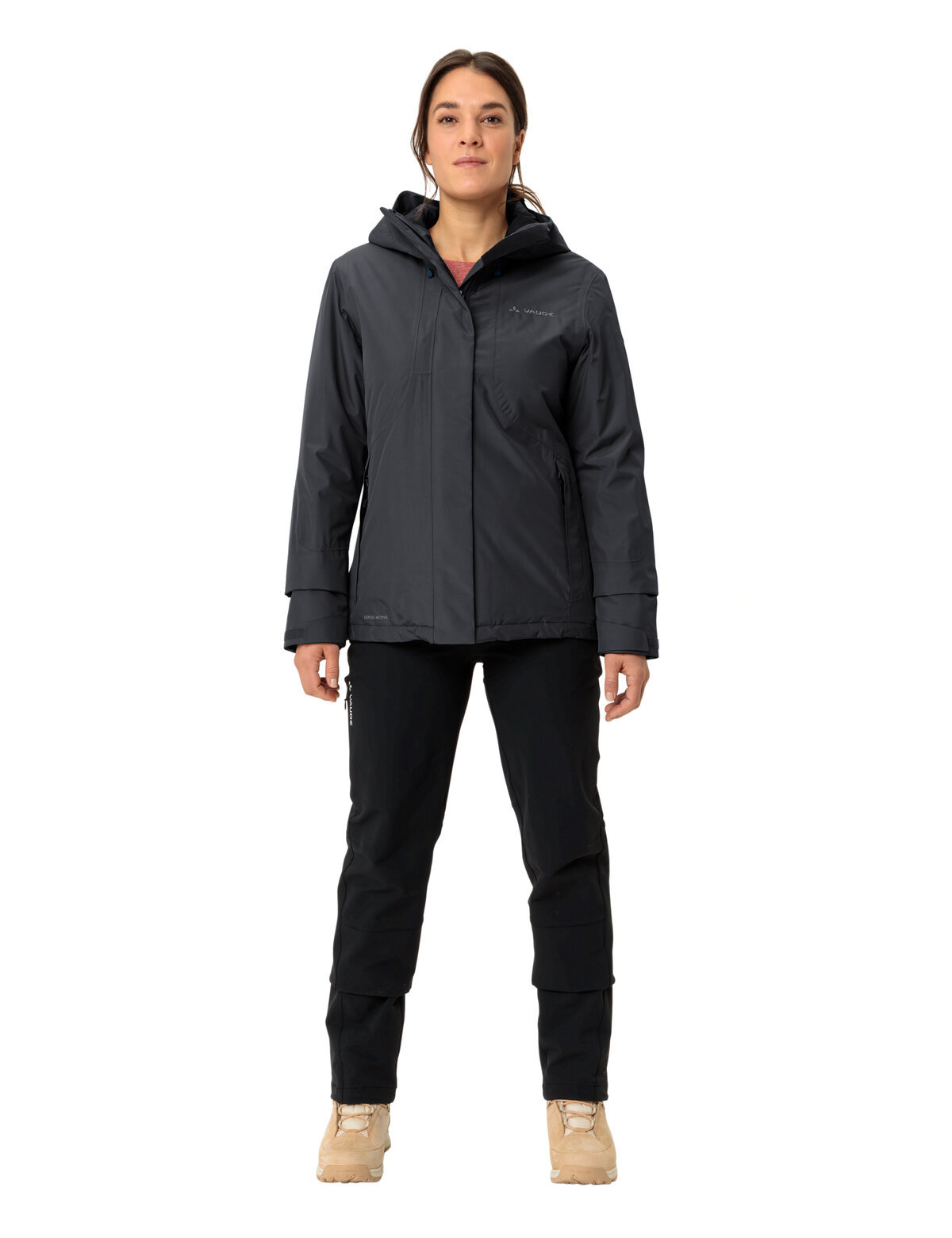 VAUDE Wo Rosemoor Padded Jacket II PHANTOM BLACK – Bild 7