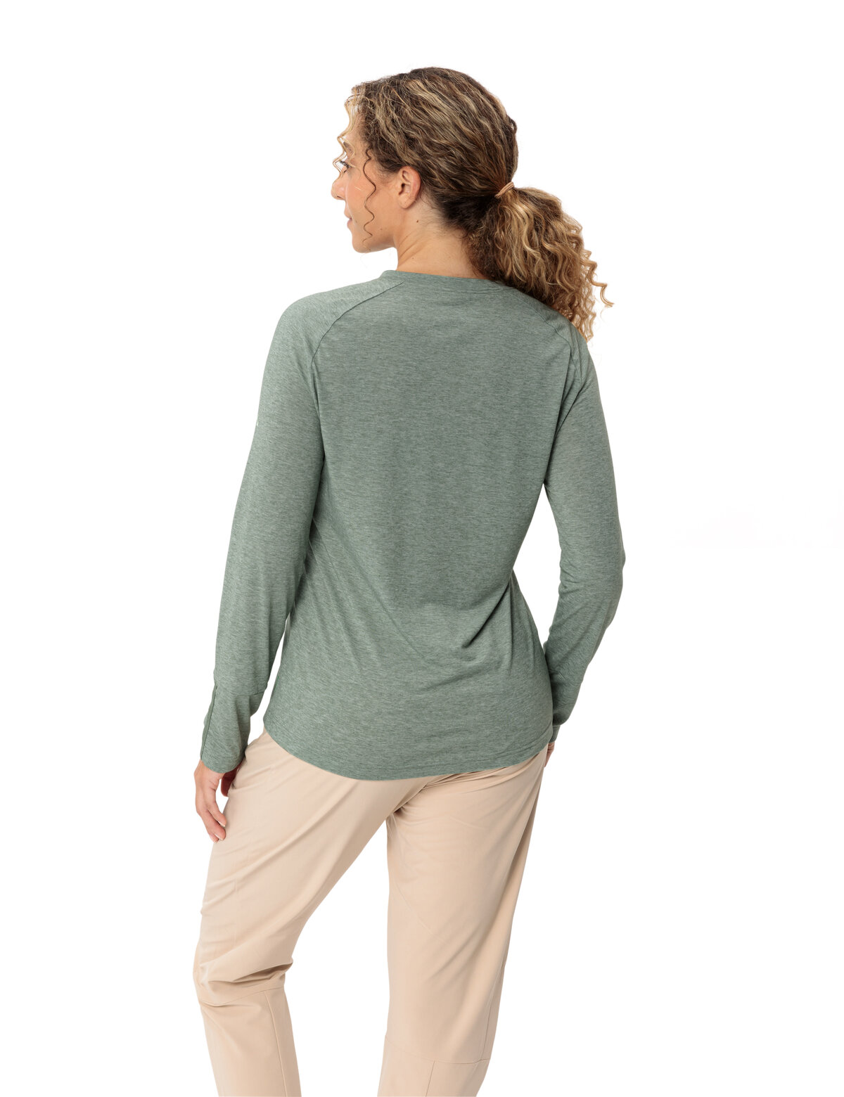 VAUDE Wo Skomer LS T-Shirt III AGAVE – Bild 4