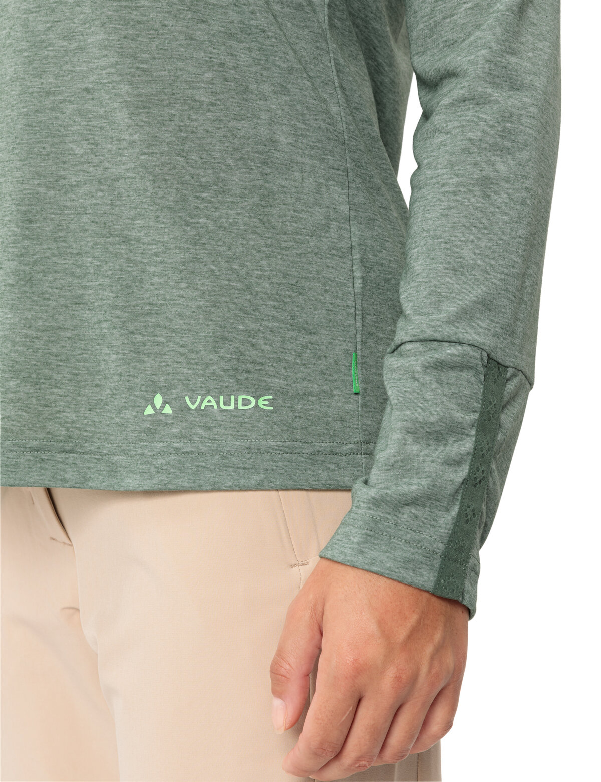 VAUDE Wo Skomer LS T-Shirt III AGAVE – Bild 5