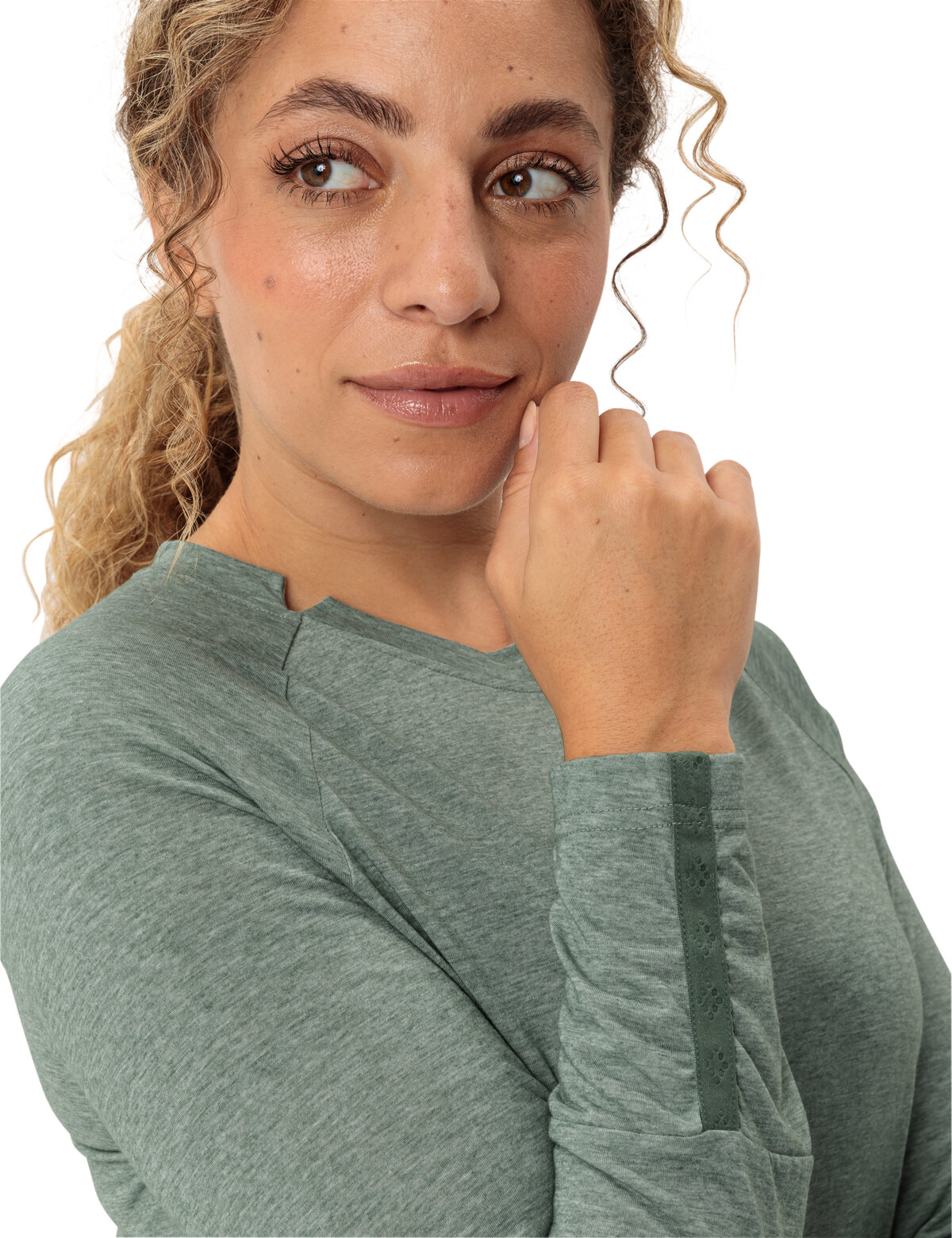 VAUDE Wo Skomer LS T-Shirt III AGAVE – Bild 6