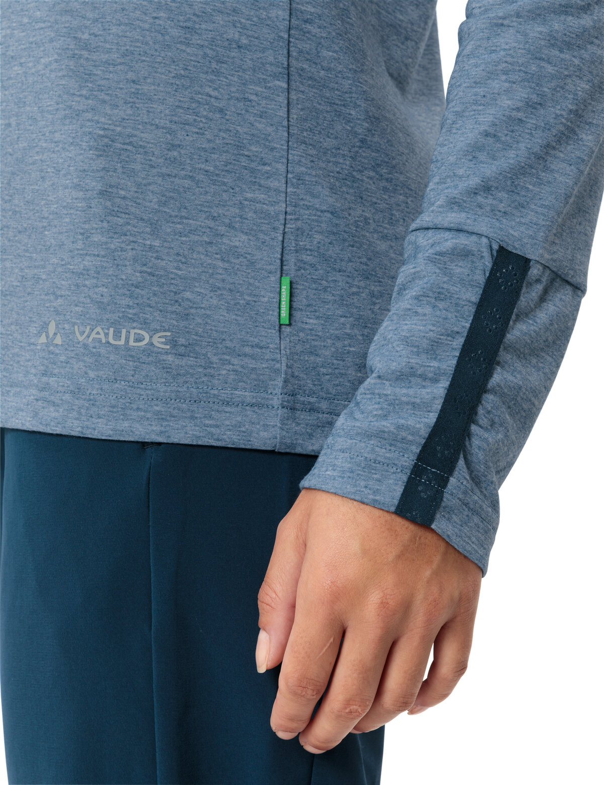 VAUDE Wo Skomer LS T-Shirt III SHORE BLUE – Bild 5
