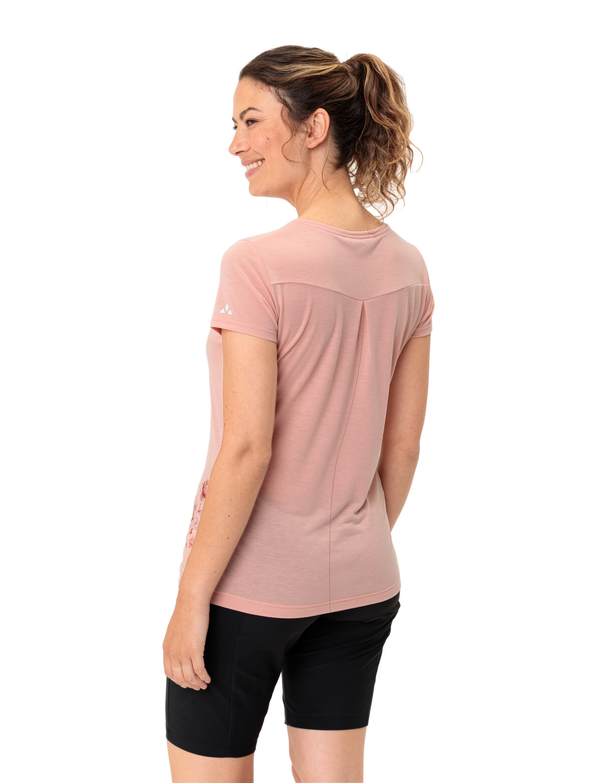 VAUDE Wo Skomer Print T-Shirt II SOFT ROSE – Bild 4