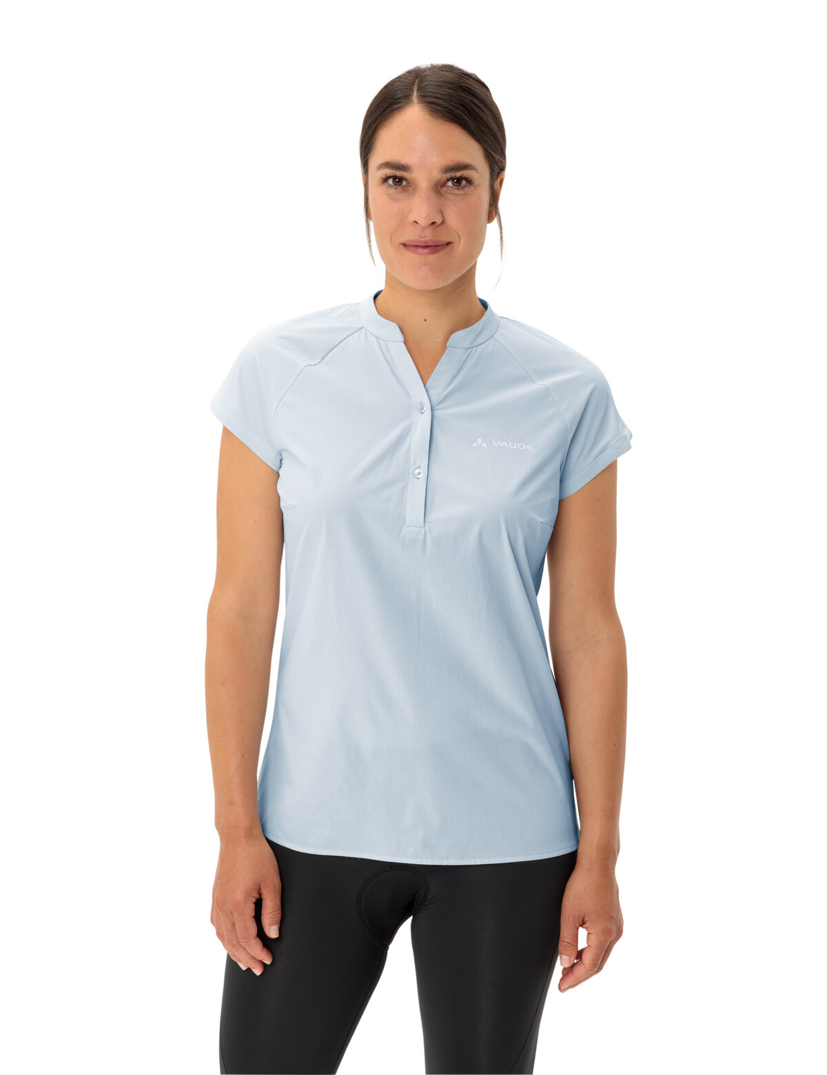 VAUDE Wo Yaras SL Shirt II SUMMER BLUE – Bild 3